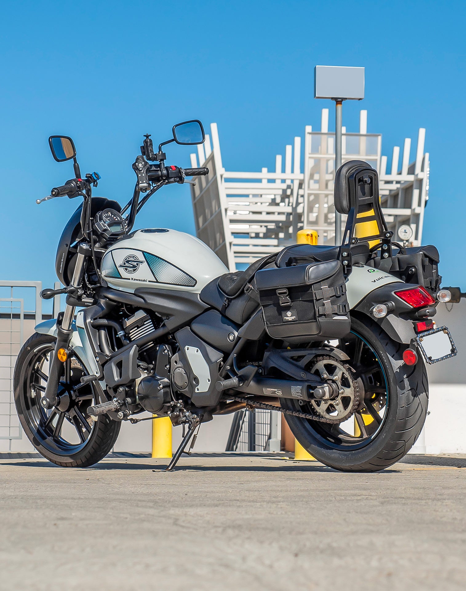 10L - Incognito Quick Mount Small Kawasaki Vulcan S VN650 Solo Saddlebag (Left Only) v2