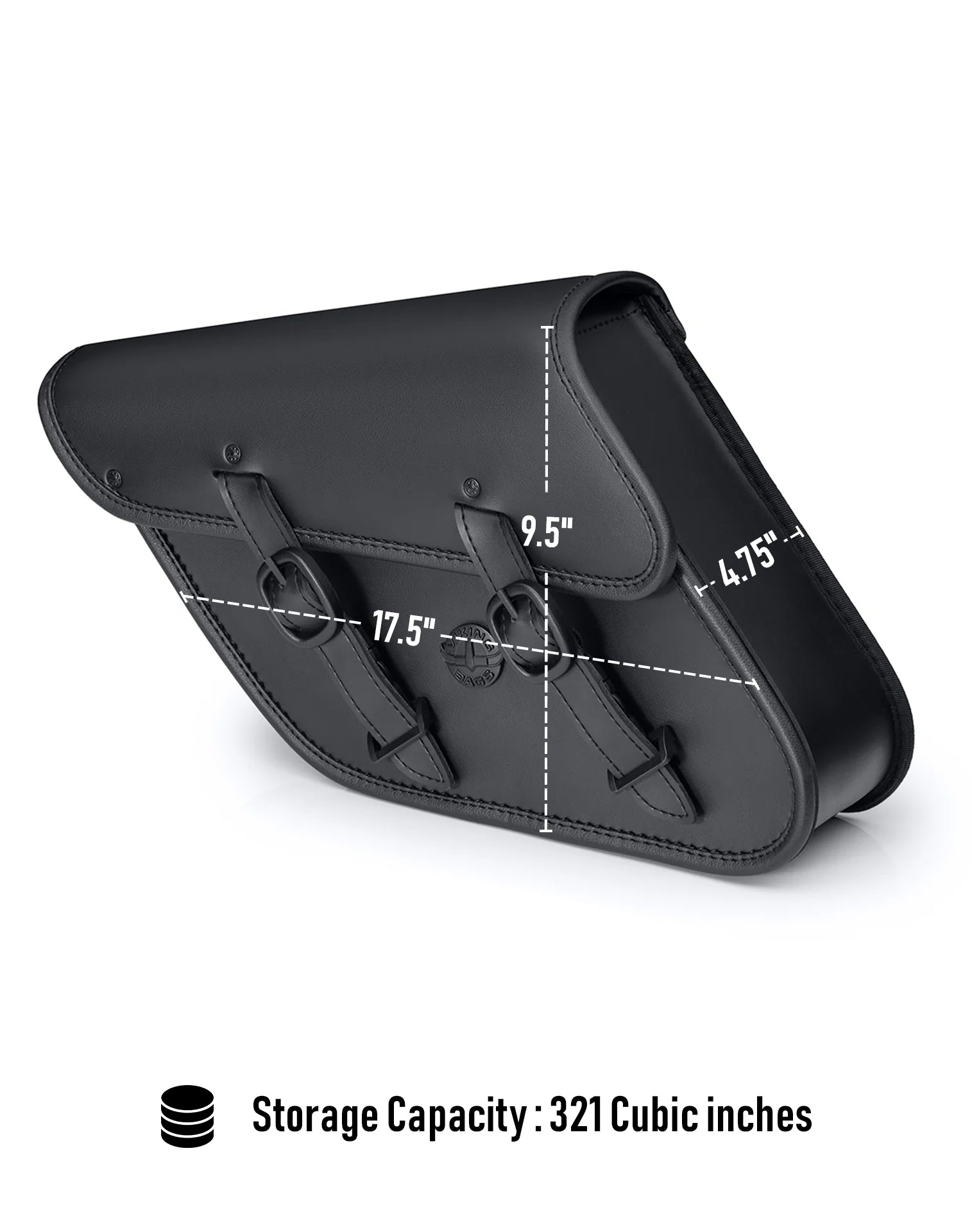 5L - Inferno Swing Arm Bag For Harley Nightster RH975 Storage