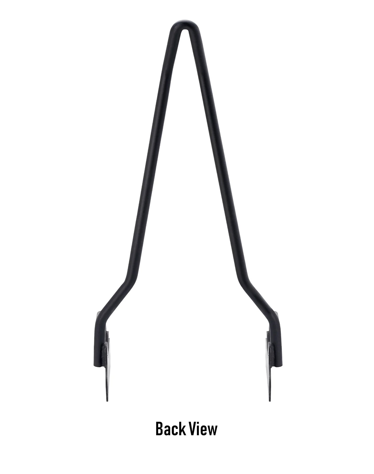 Iron Born Blade 25" Sissy Bar for Harley Dyna Low Rider S FXDLS (2016-17) Matte Black Back View