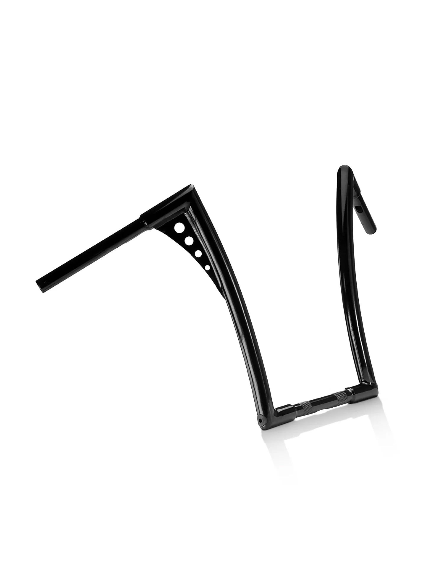 Viking Iron Born 12" Handlebar For Harley Dyna Low Rider FXDL Gloss Black Main View