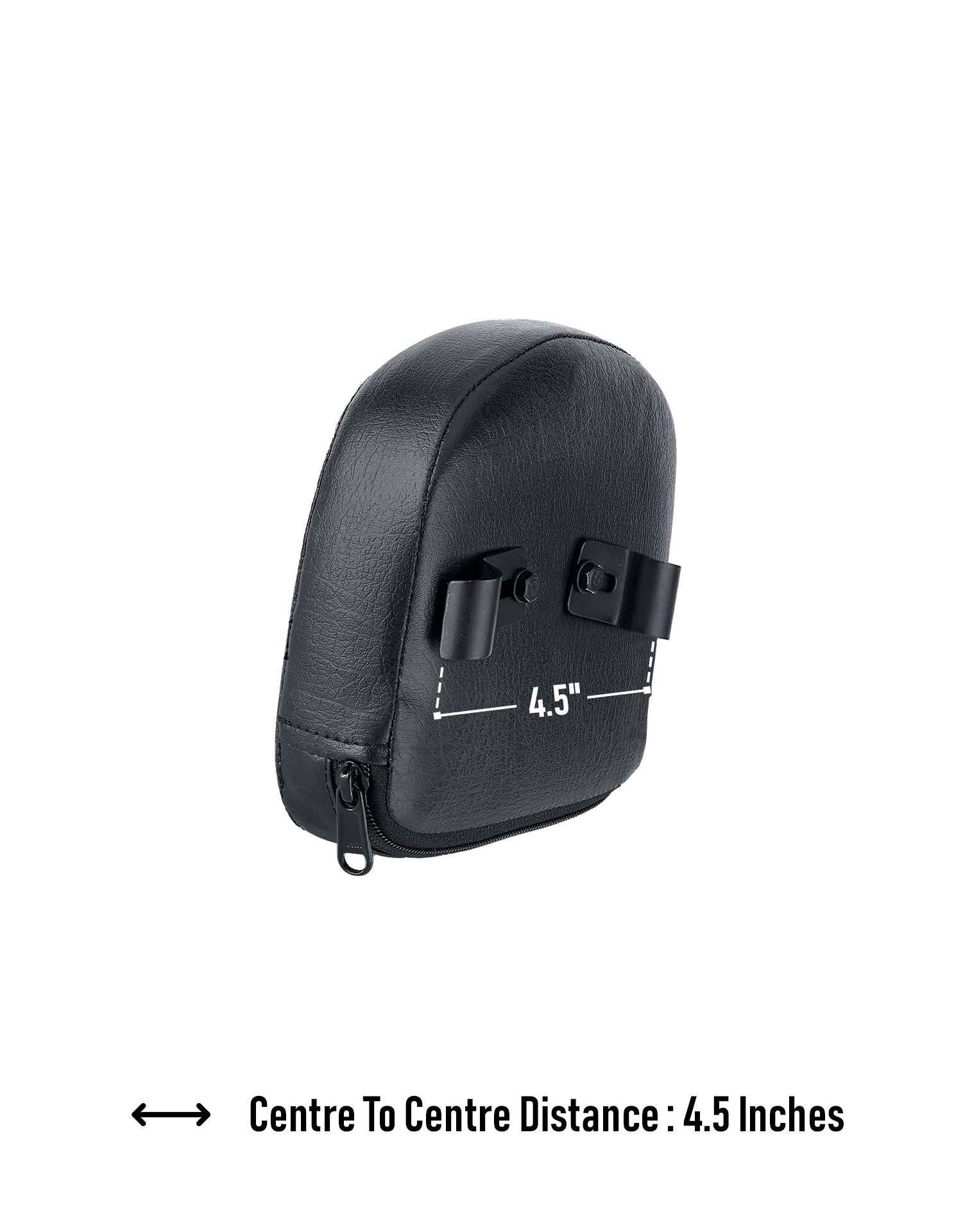 Viking Iron Born Plain Short Backrest Pad for Honda Foldable Sissy Bar Center to Center Distance