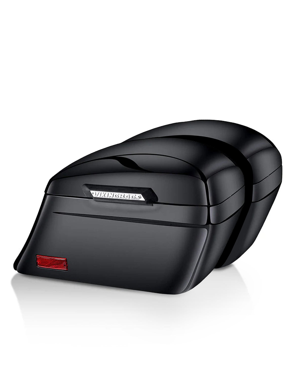 44L - Lamellar Stallion Extra Large Indian Scout Classic 2025+ Painted Motorcycle Hard Saddlebags Main View
