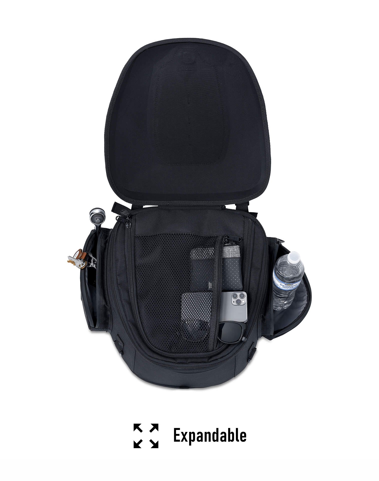 33L - Momentum Extra Large Street/Sportbike Tail Bag Expandable