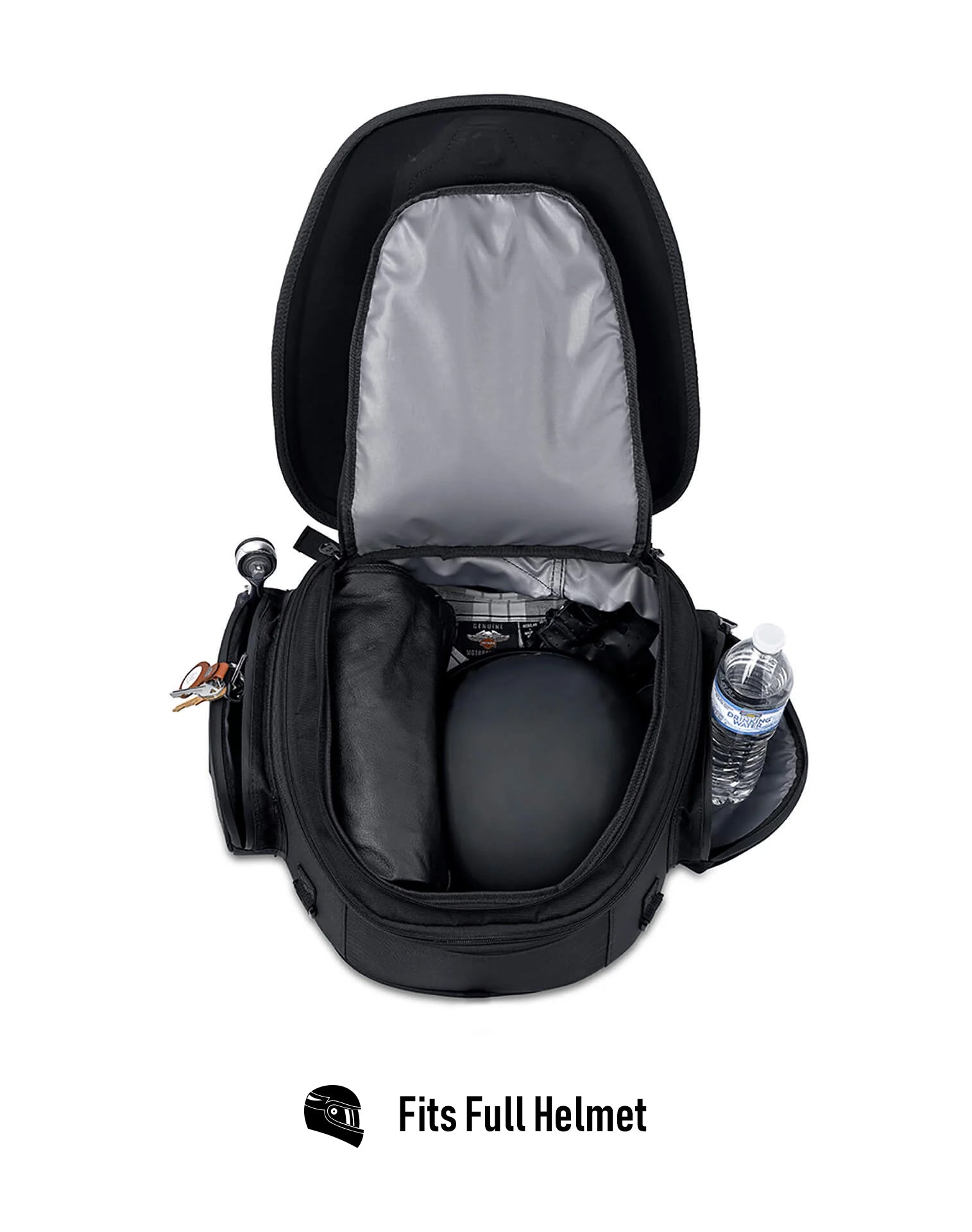 33L - Momentum Extra Large Street/Sportbike Tail Bag Fit Full Helment
