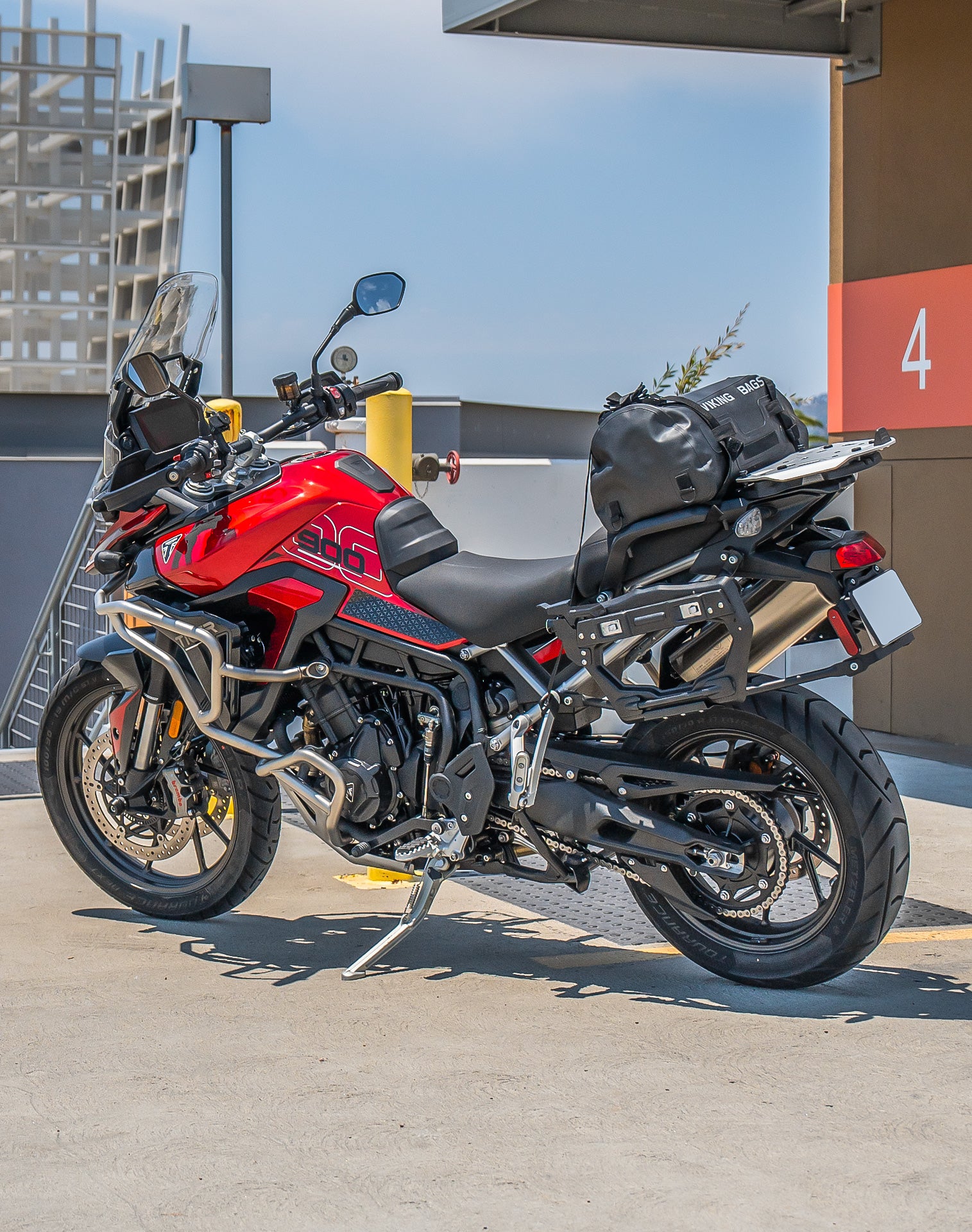 22L - Odyssey Triumph ADV Touring Tailpack Life Style