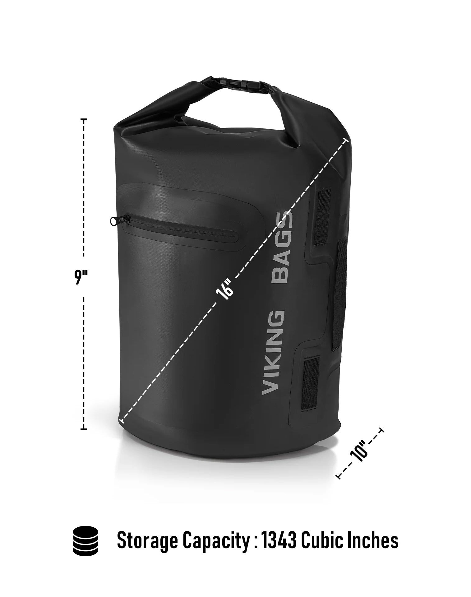 22L - Odyssey Triumph ADV Touring Tailpack Storage Capacity