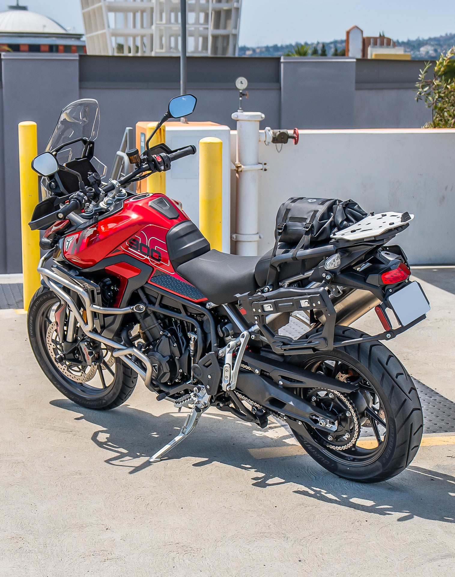 8L - Odyssey Triumph Adventure Touring Backpack Life Style