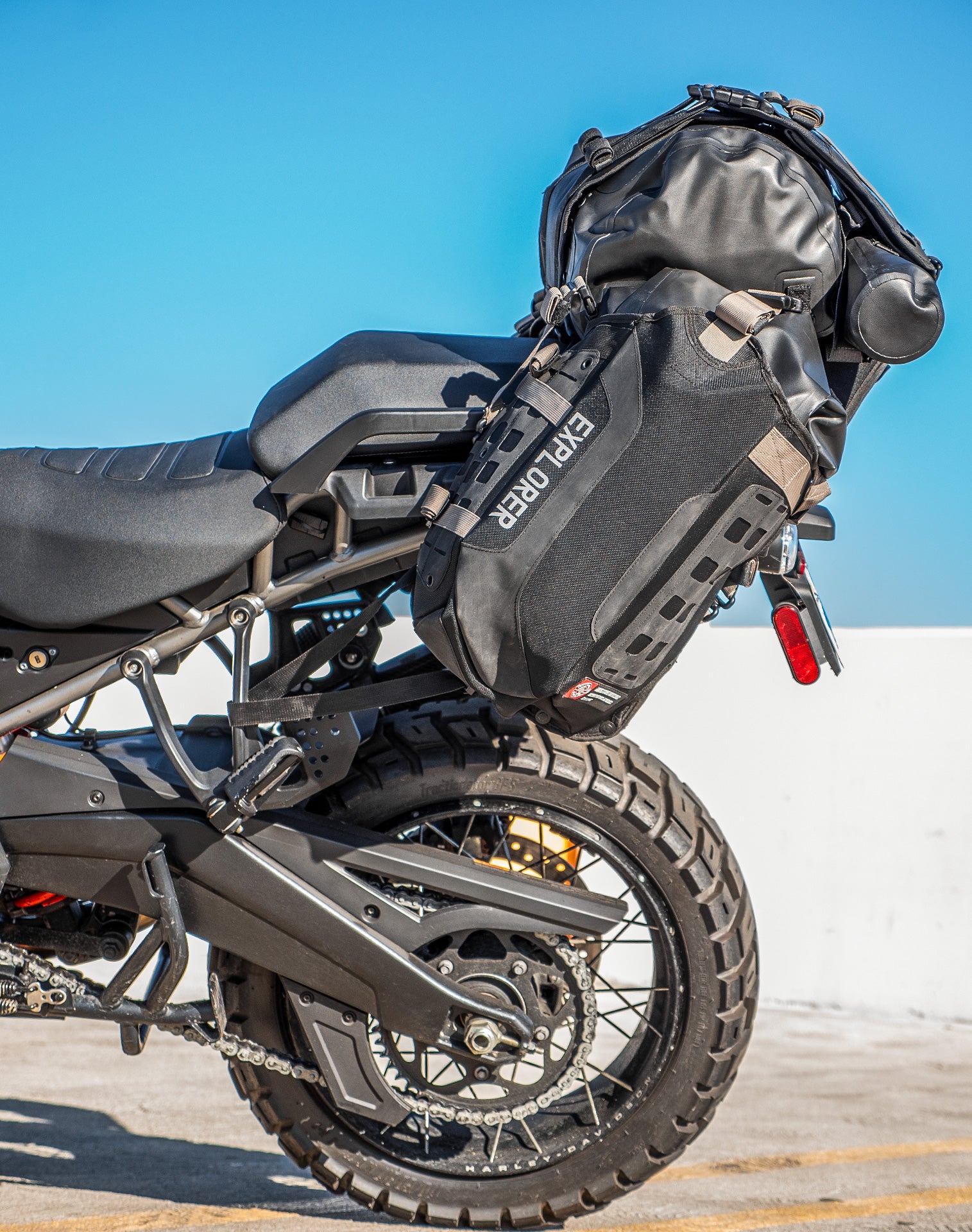 80L - Odyssey Harley Davidson ADV Touring Luggage System v3