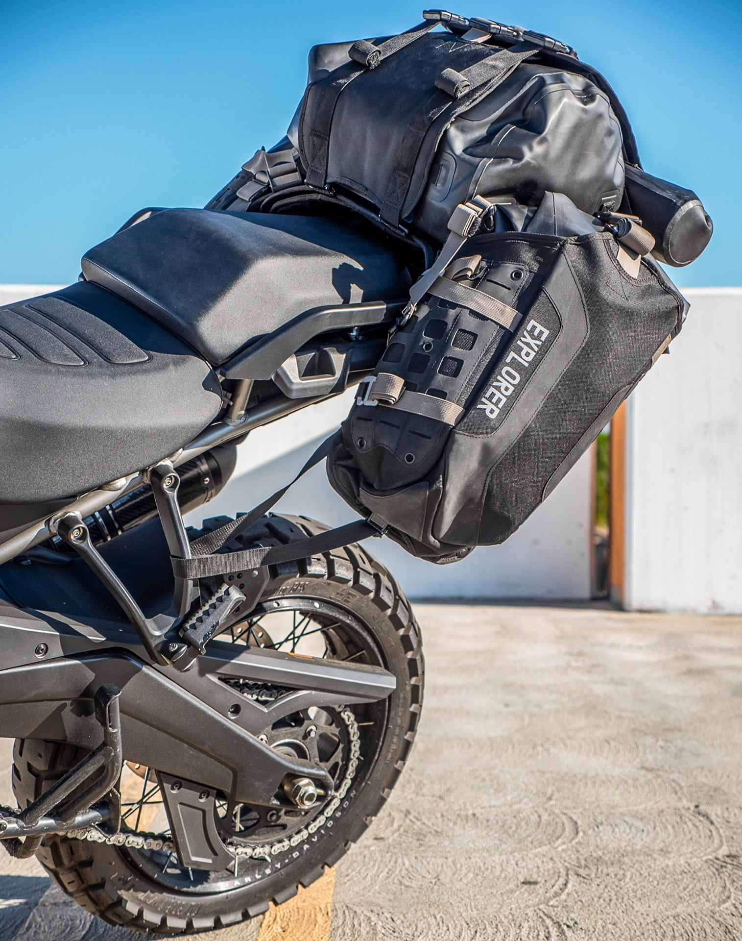 80L - Odyssey Harley Davidson ADV Touring Luggage System v4