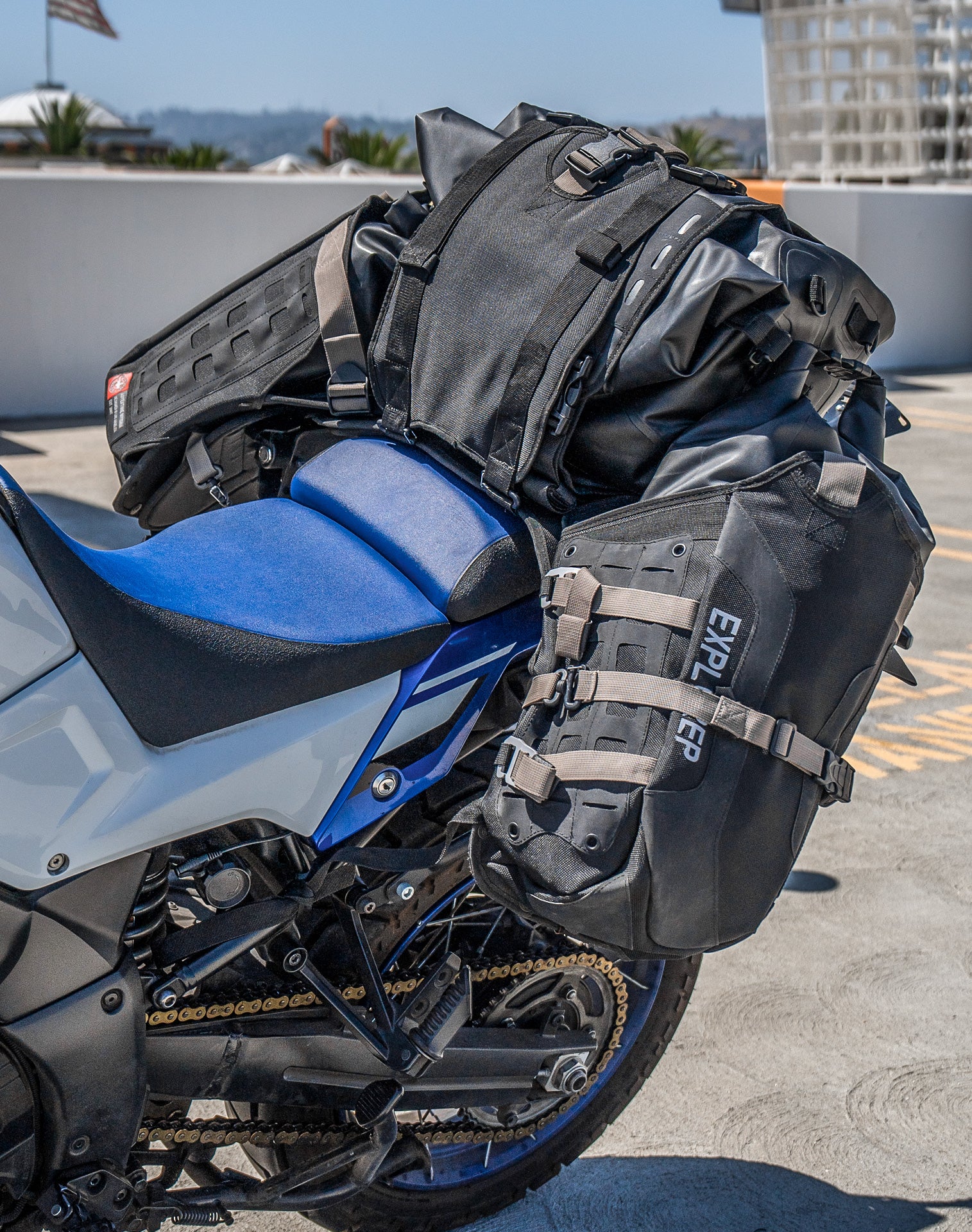 80L - Odyssey Suzuki ADV Touring Luggage System v3