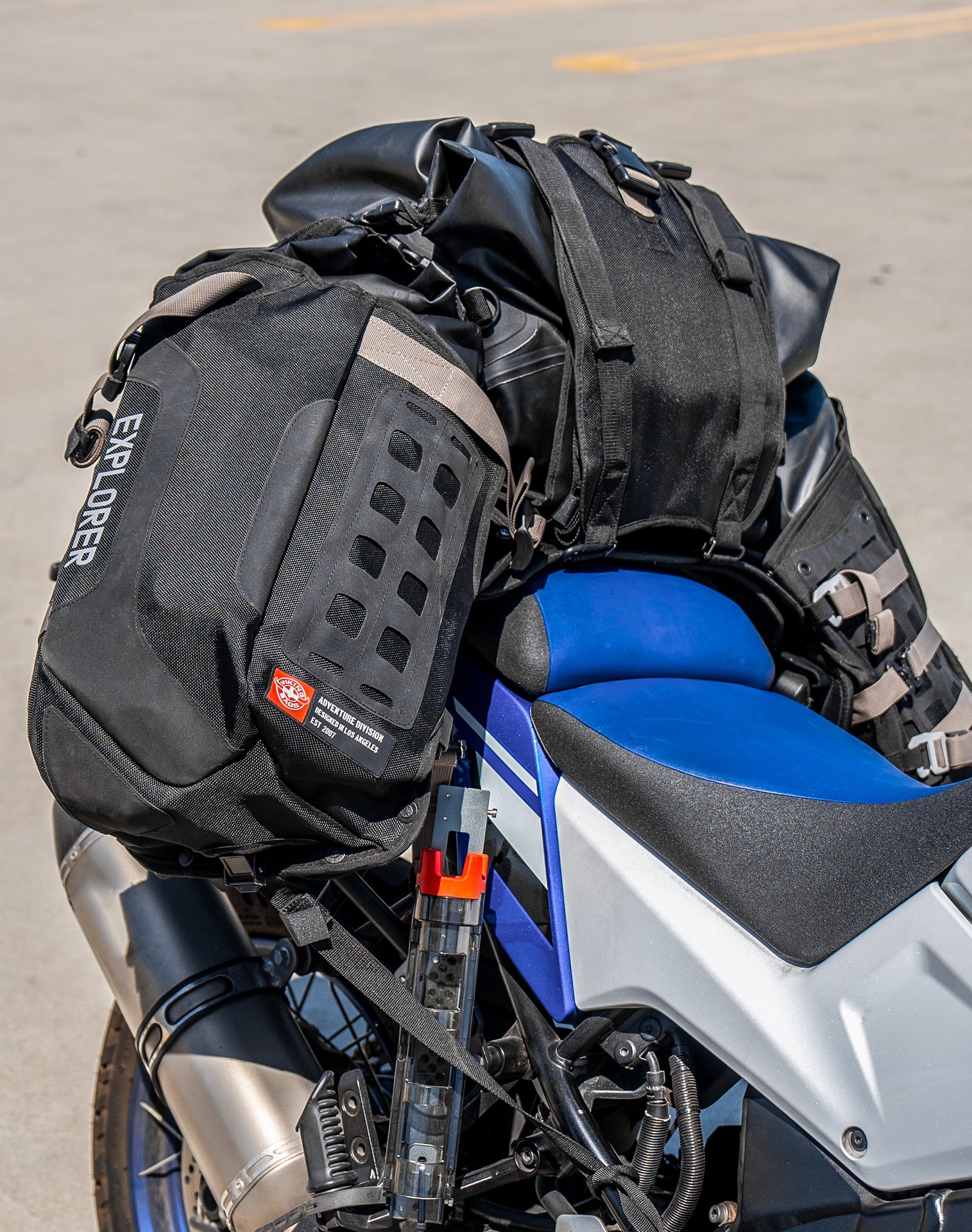 80L - Odyssey Suzuki ADV Touring Luggage System v4