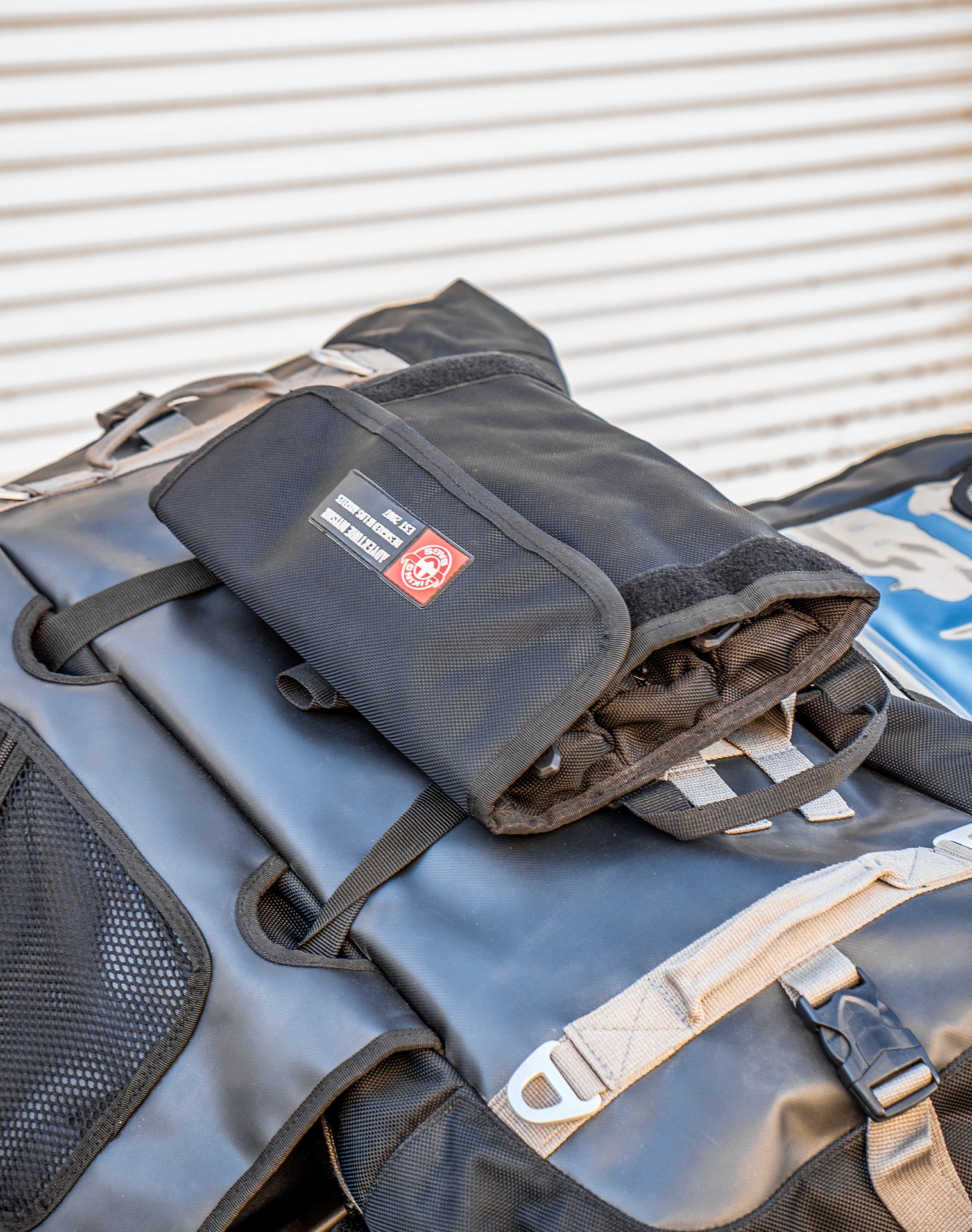 Viking Odyssey Adventure Touring Tool/Roll Bag w/ Rain Cover v1