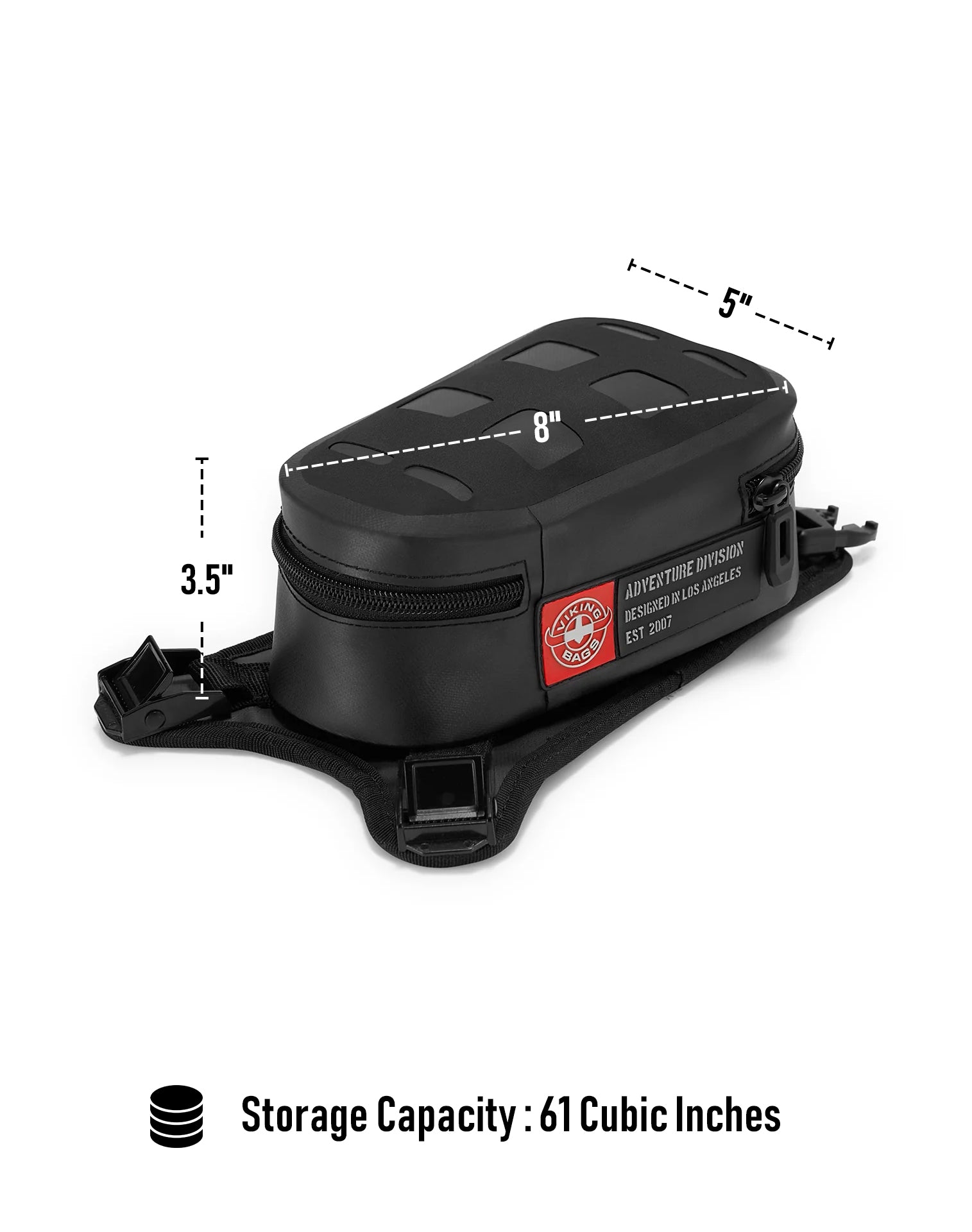 1L - Odyssey BMW Adventure Touring Tank Bag Storage Capacity