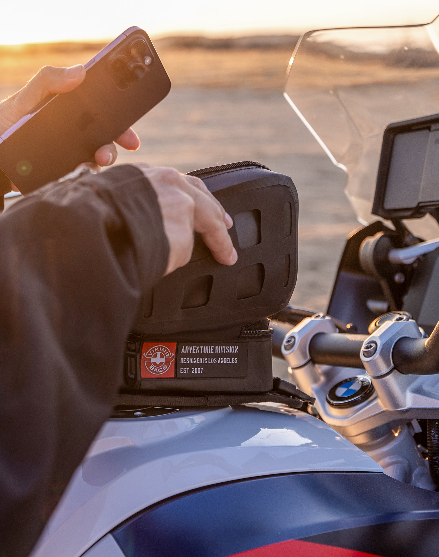 1L - Odyssey Ducati Adventure Touring Tank Bag Vertical 1