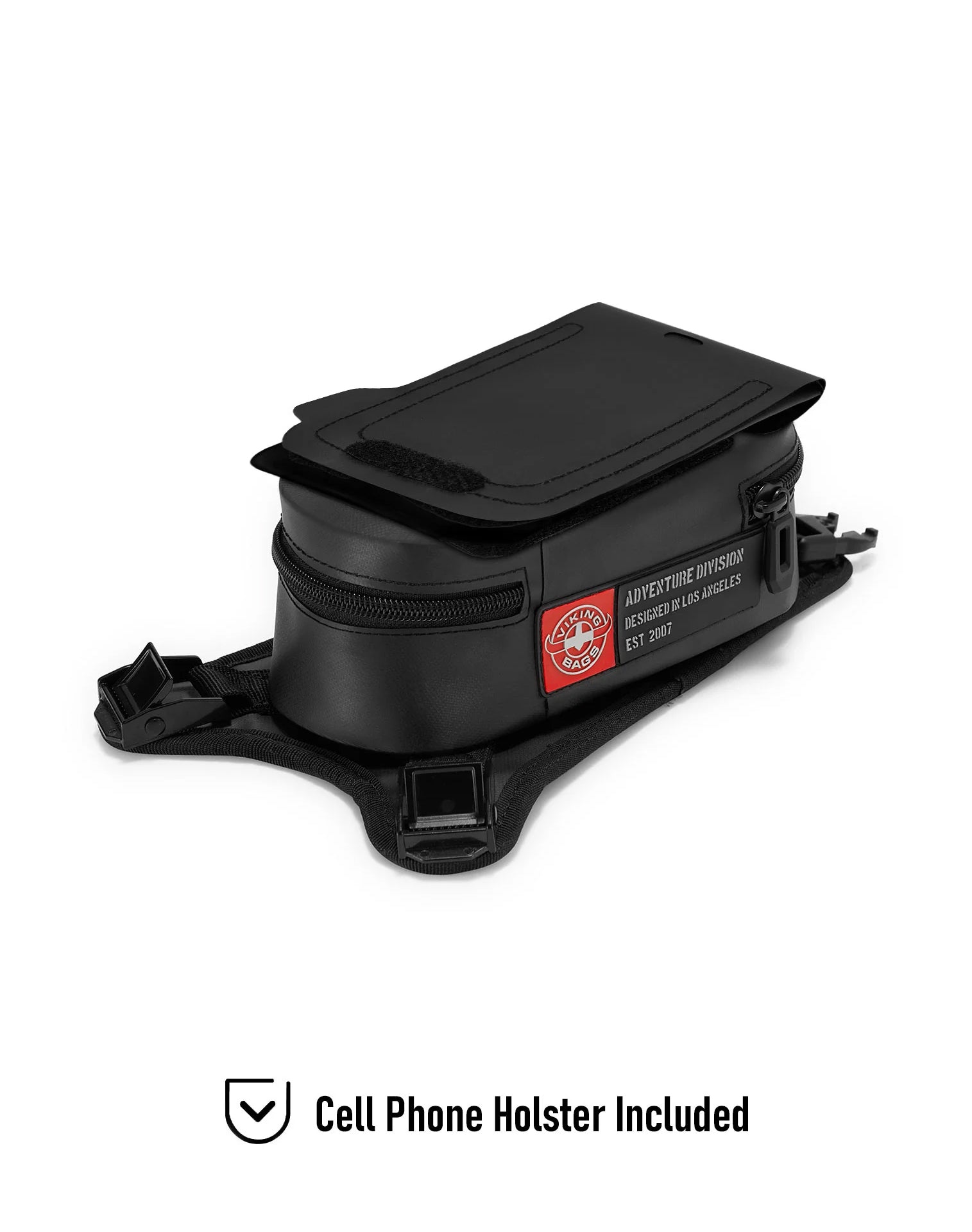 1L - Odyssey Kawasaki Adventure Touring Tank Bag Cell Phone Holster Included