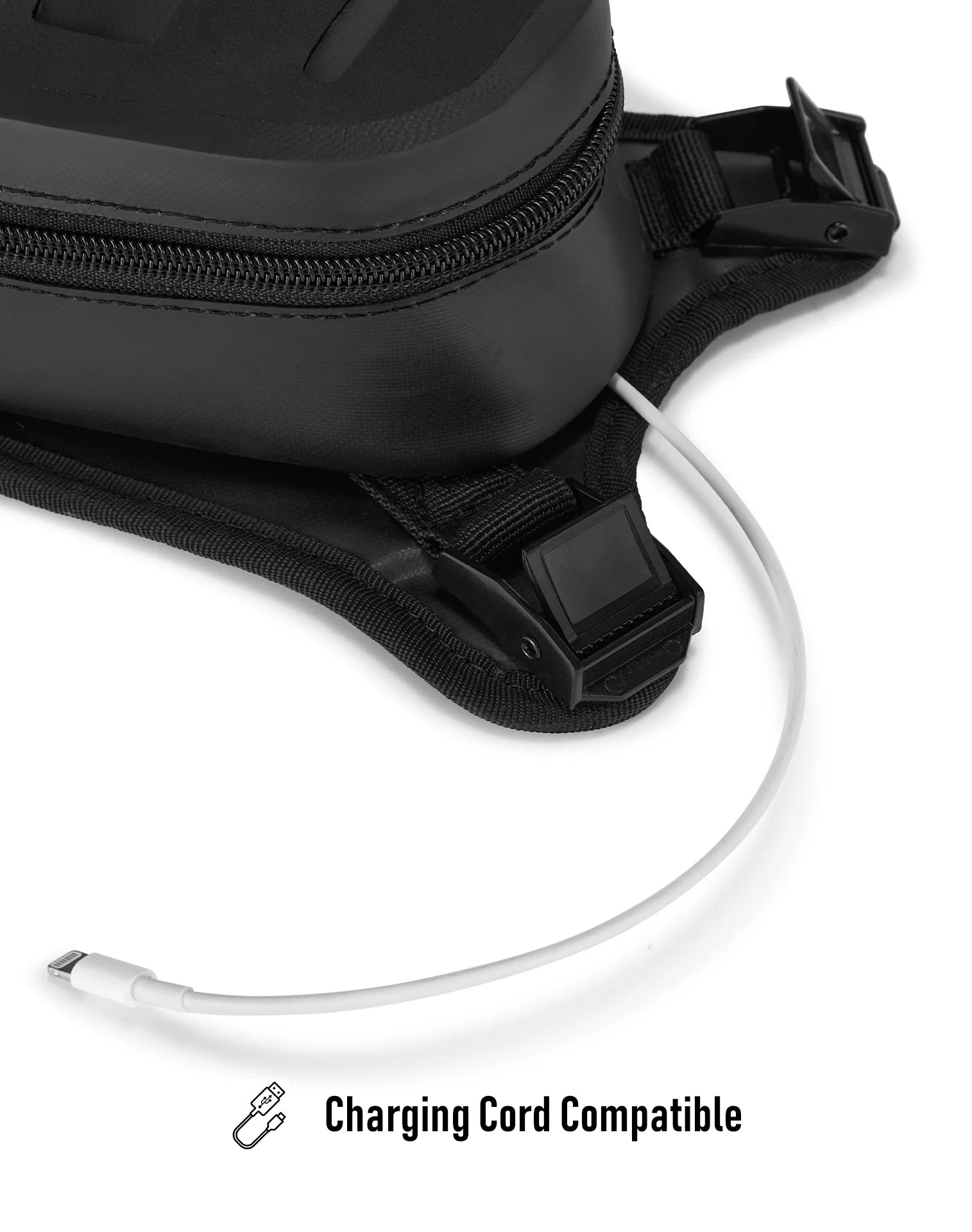 1L - Odyssey Kawasaki Adventure Touring Tank Bag Charging Cord Compatible