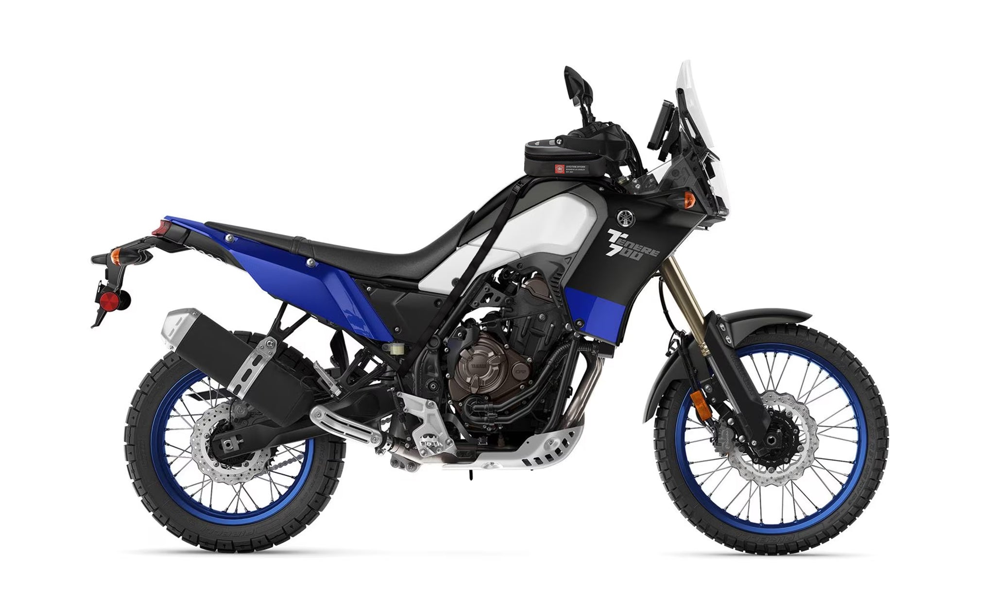 1L - Odyssey Yamaha Adventure Touring Tank Bag on Bike @expand