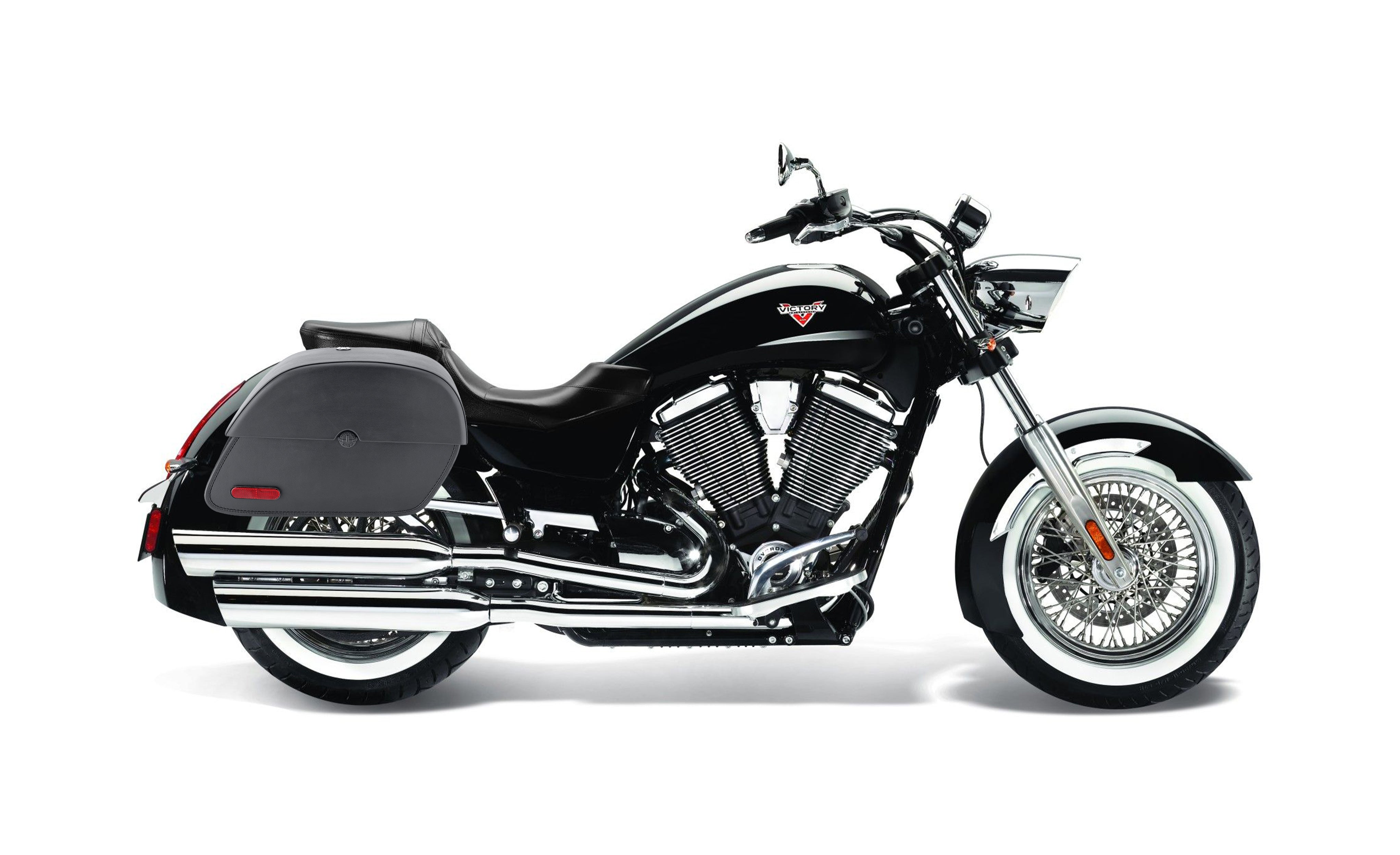 28L - Panzer Medium Victory Boardwalk Motorcycle Saddlebags Bag on Bike @expand