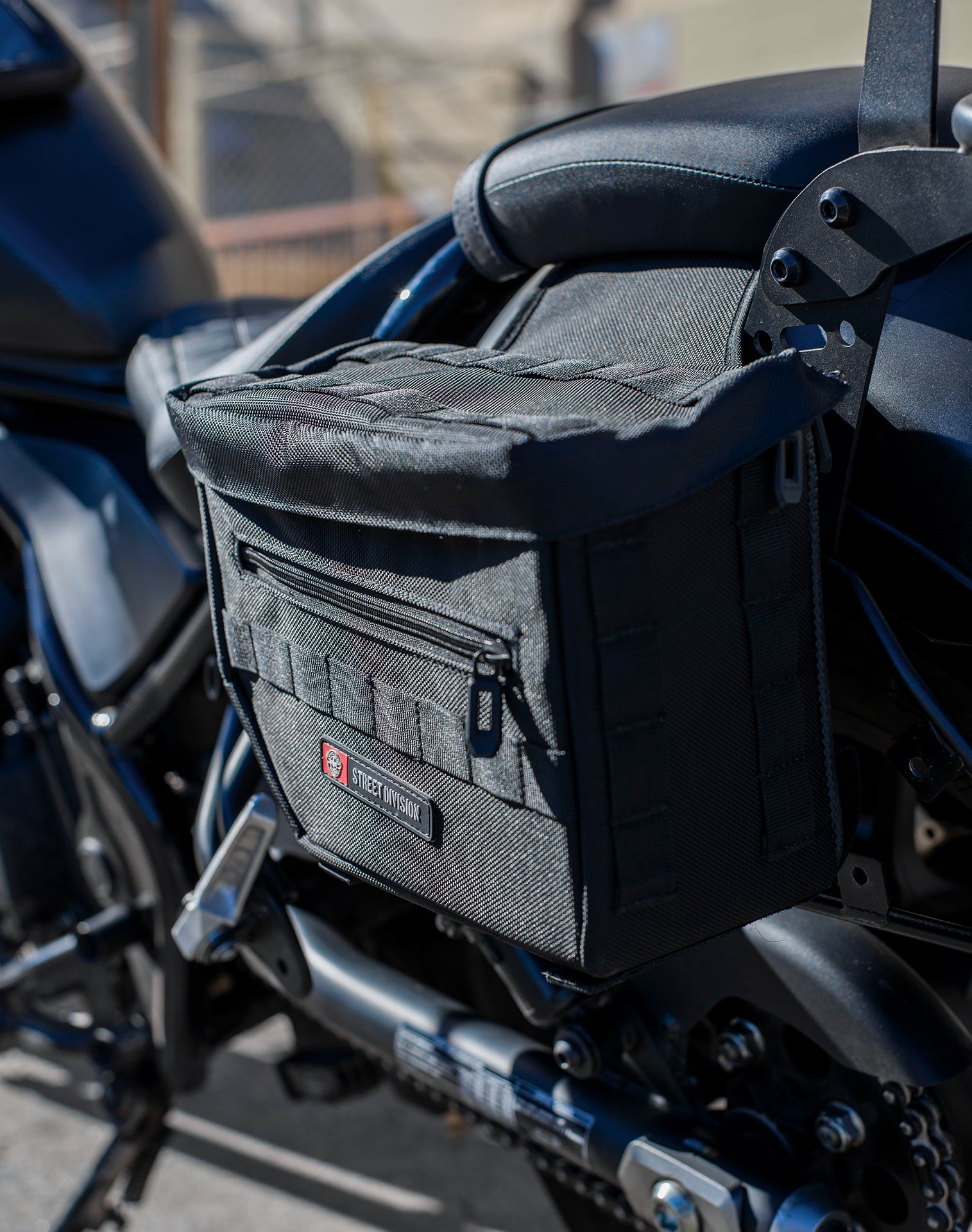 18L - Patriot Large Honda Rebel 500 Throw Over Saddlebags v4