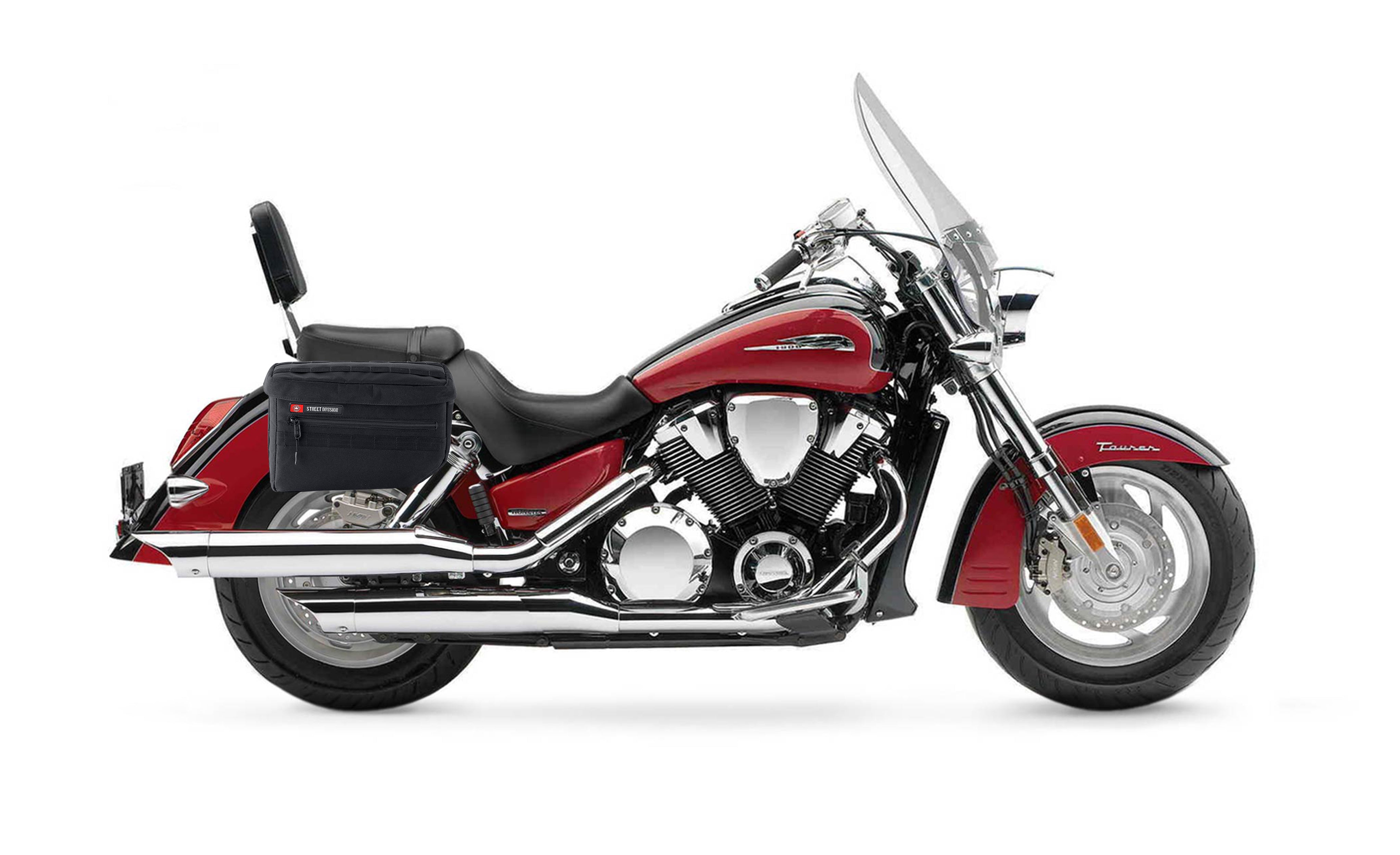 18L - Patriot Medium Honda VTX 1800 T (Tourer) Motorcycle Throw Over Saddlebags @expand