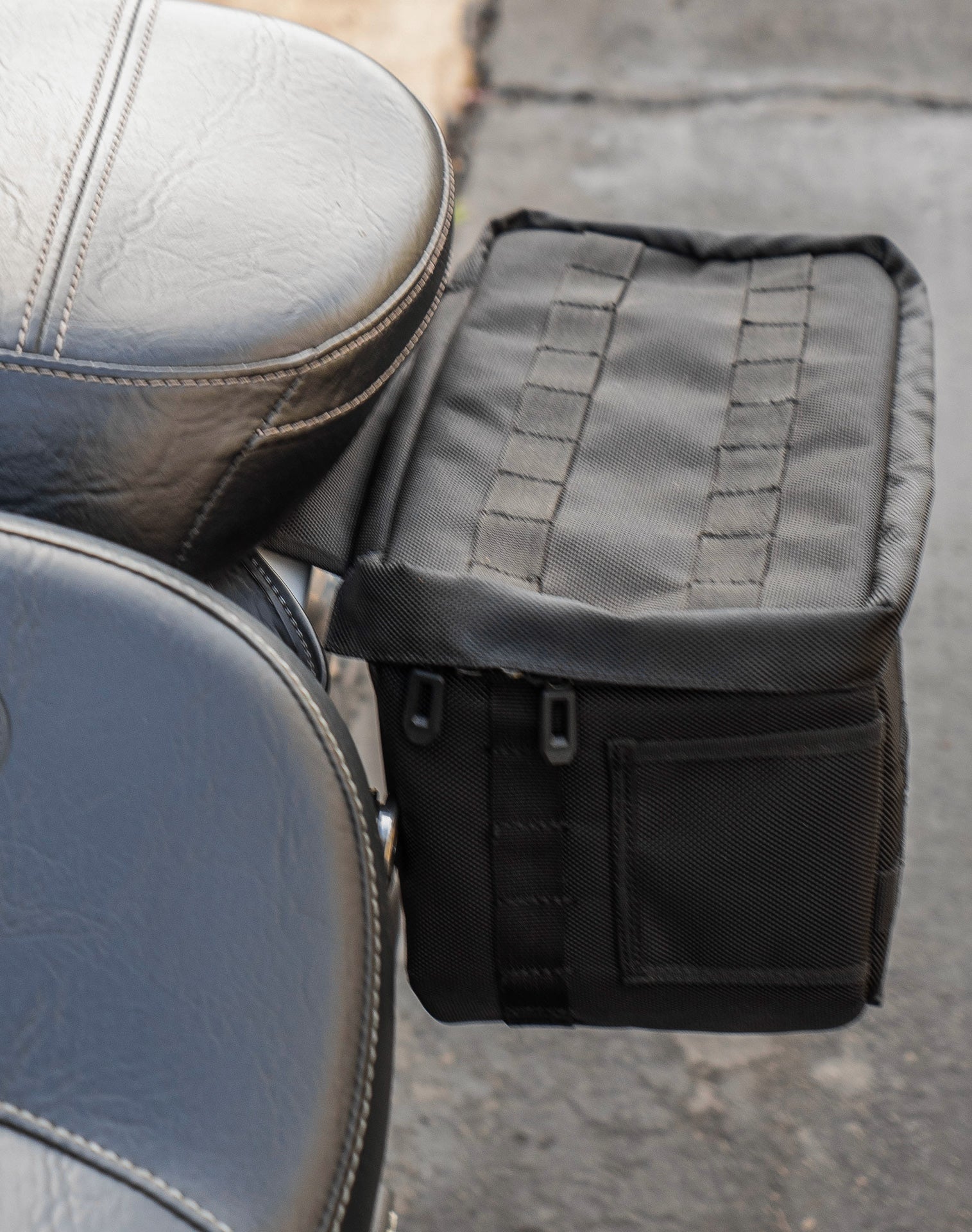 18L - Patriot Large Indian Scout Motorcycle Throw Over Saddlebags v3