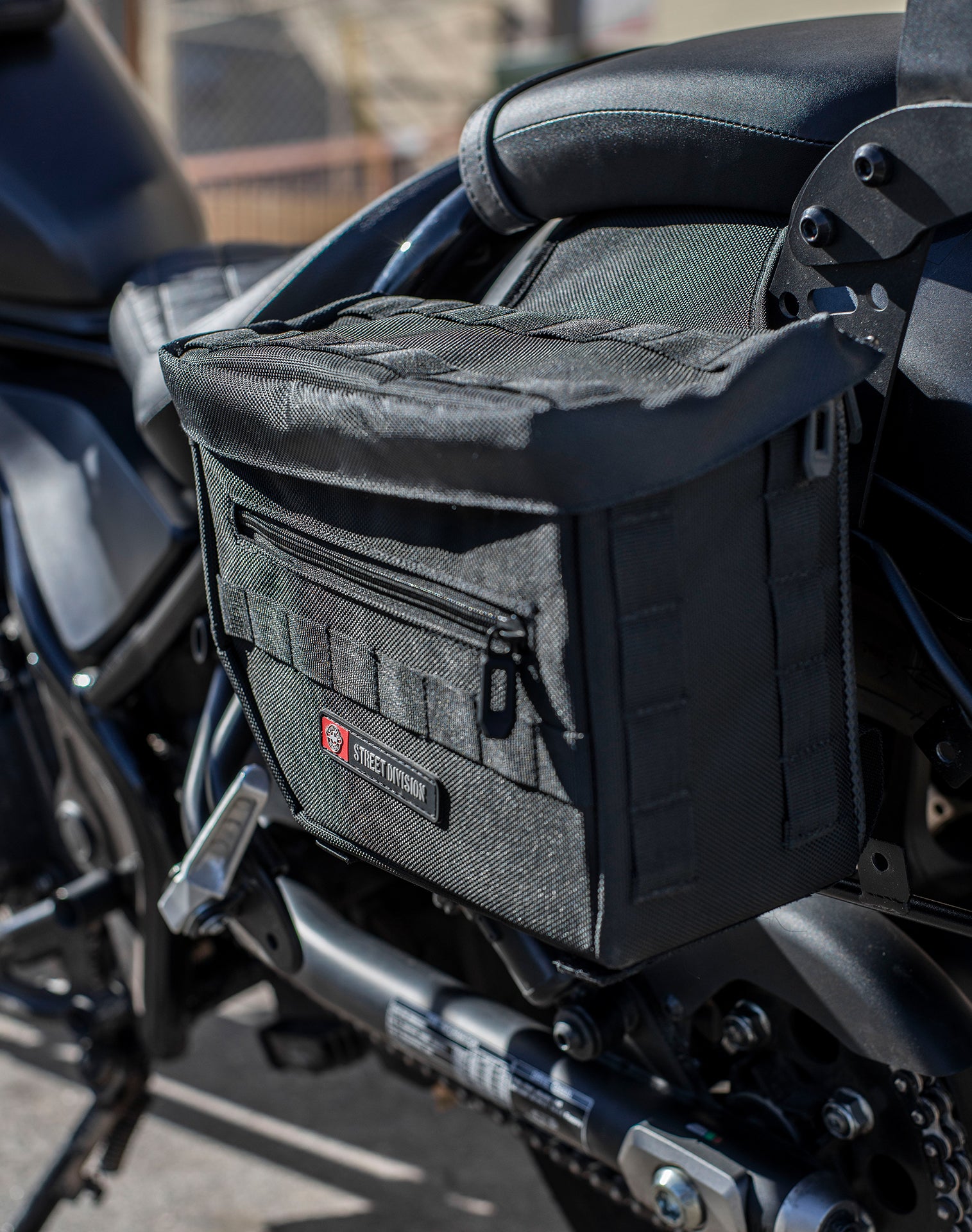 8L - Patriot Small Honda Rebel 500 Throw Over Saddlebags v3