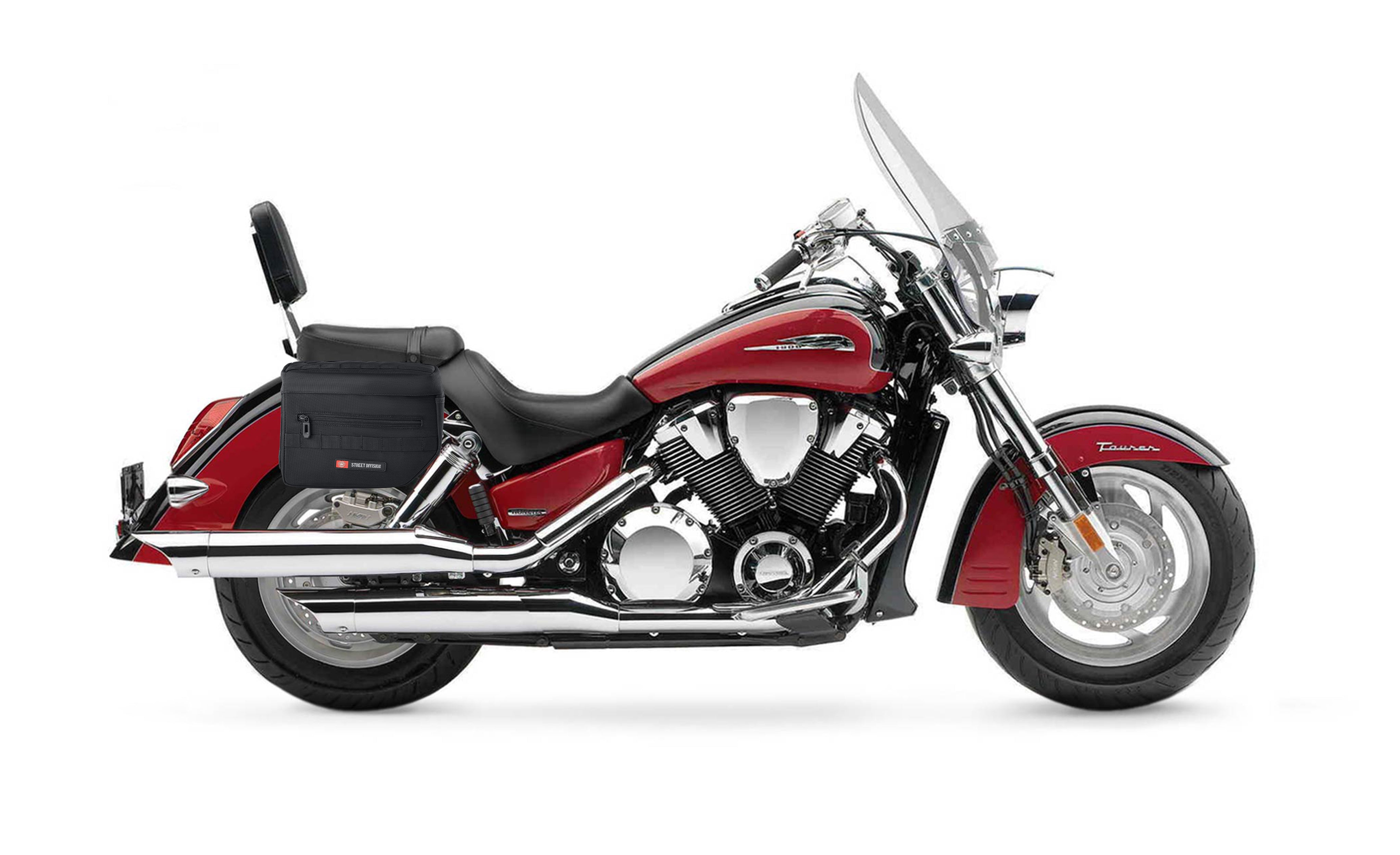 10L - Patriot Small Honda VTX 1800 T (Tourer) Throw Over Saddlebags @expand
