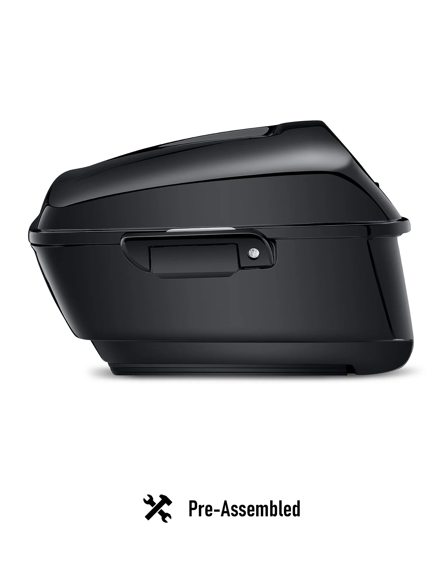 70L - Premium Extra Large Motorcycle Trunk for Harley Electra Glide Pre-Assembled