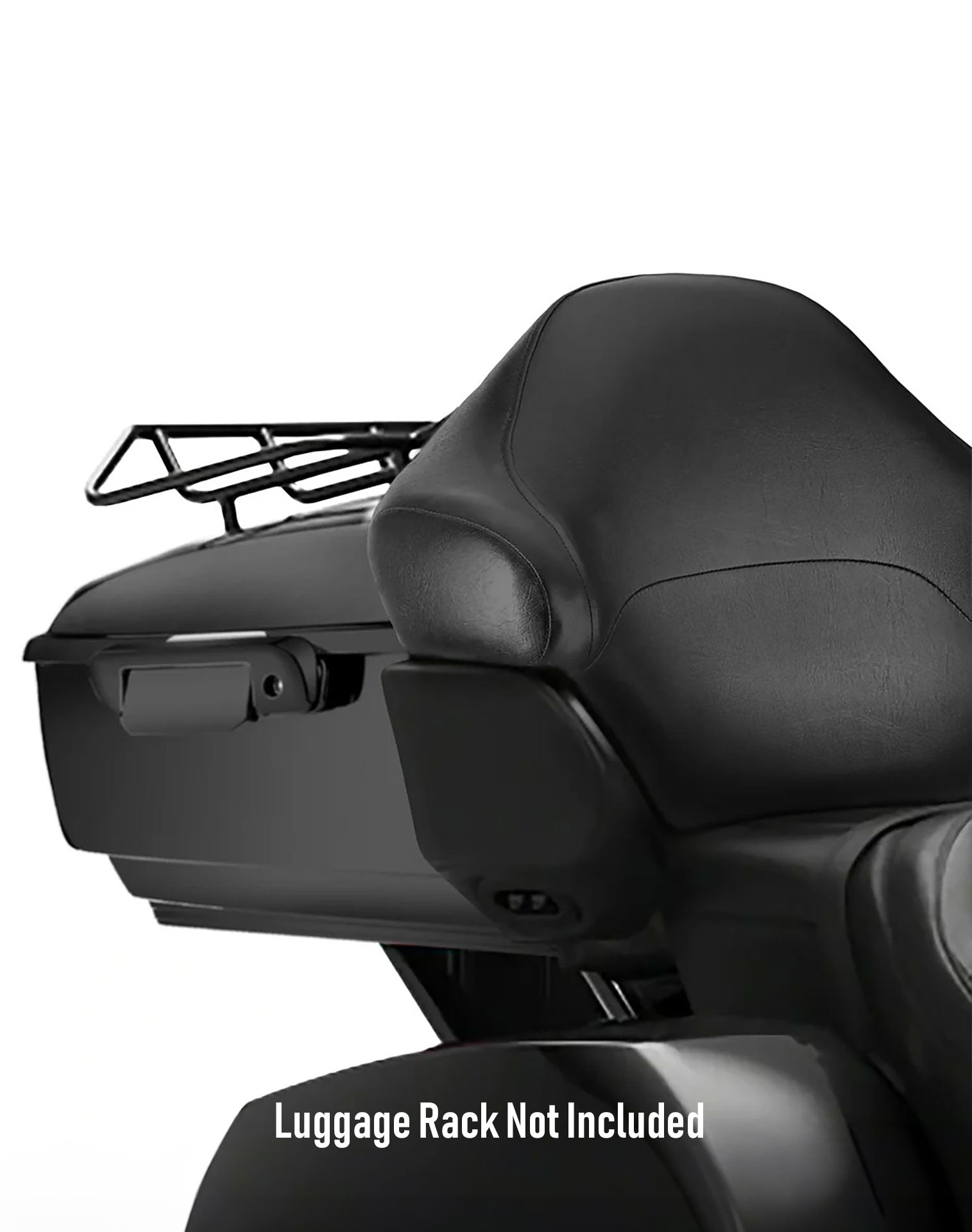 70L - Premium Extra Large Motorcycle Trunk for Harley Street Glide Luggage Rack Not Included