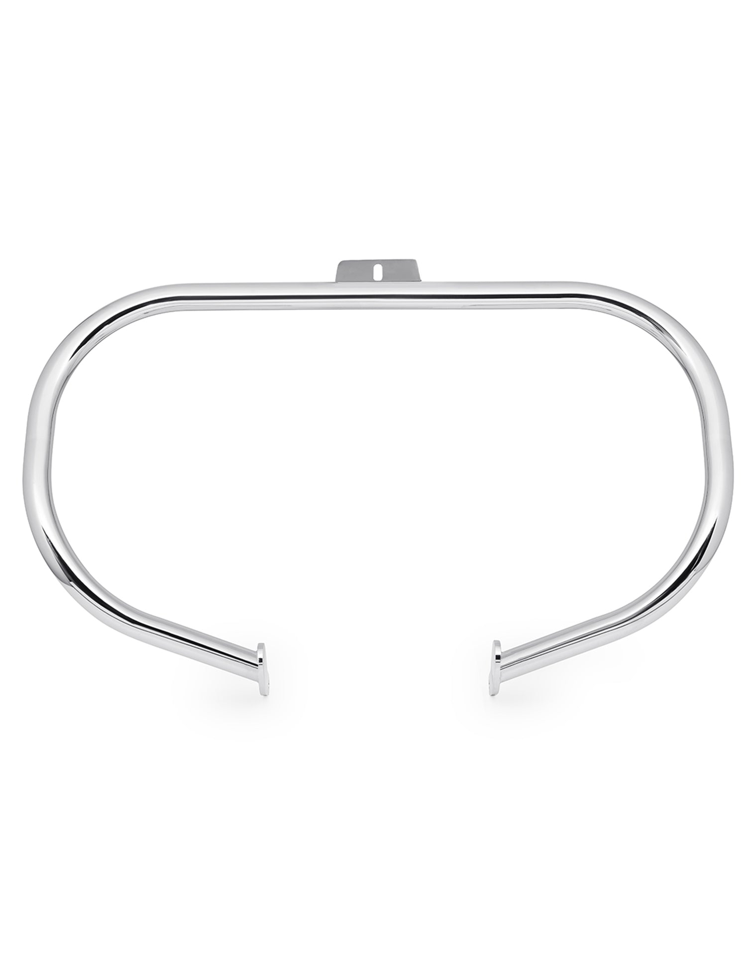 Viking Renegade Crash Bar/ Engine Guard For Harley Softail Deluxe FLSTN/I Chrome Front View