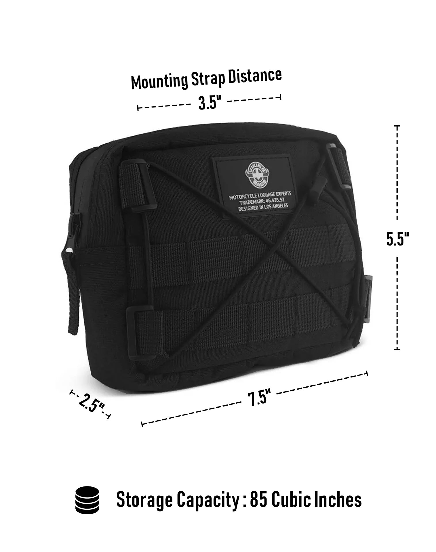 1L - Renegade Indian Motorcycle Tool Bag Storage Capacity