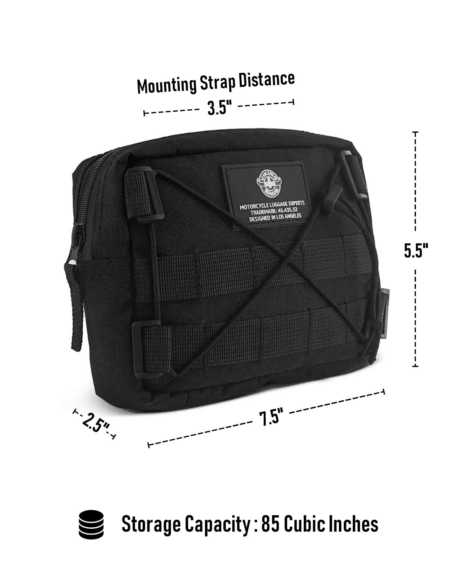 1L - Renegade Suzuki Motorcycle Tool Bag Storage Capacity