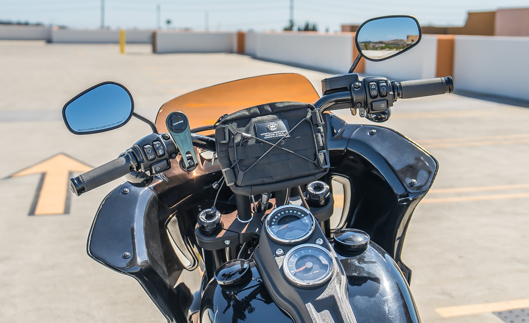 1L - Renegade Yamaha Motorcycle Handlebar Bag @expand