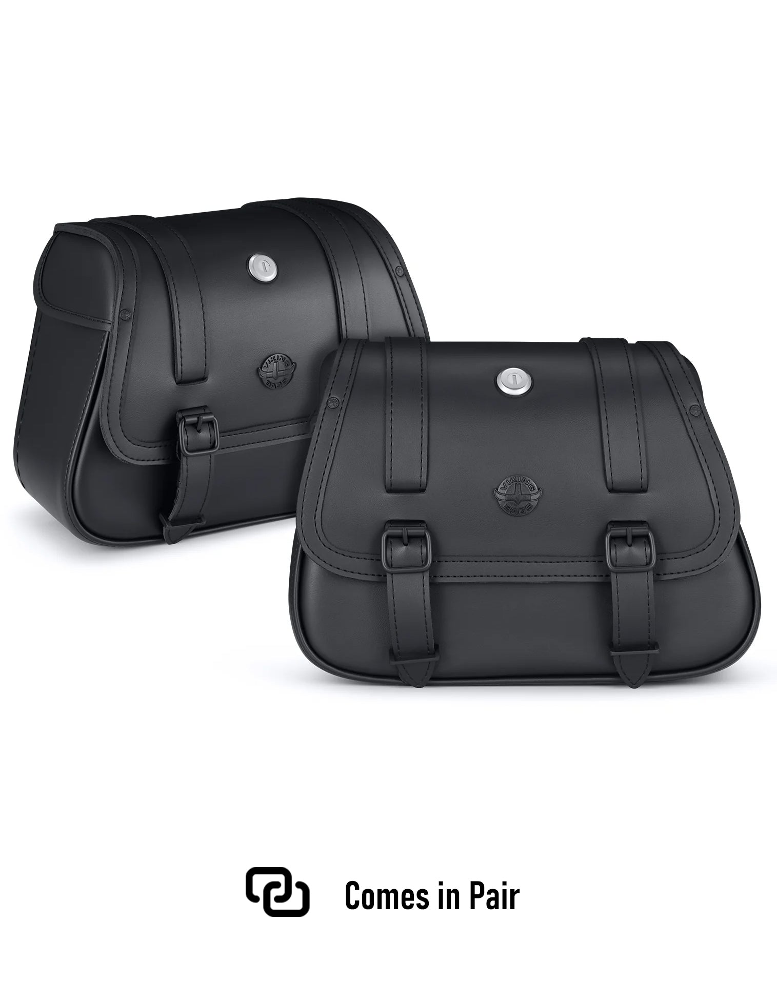 25L - SpiritBlade Large Indian Scout Bobber Twenty Leather Motorcycle Saddlebags Comes in Pair