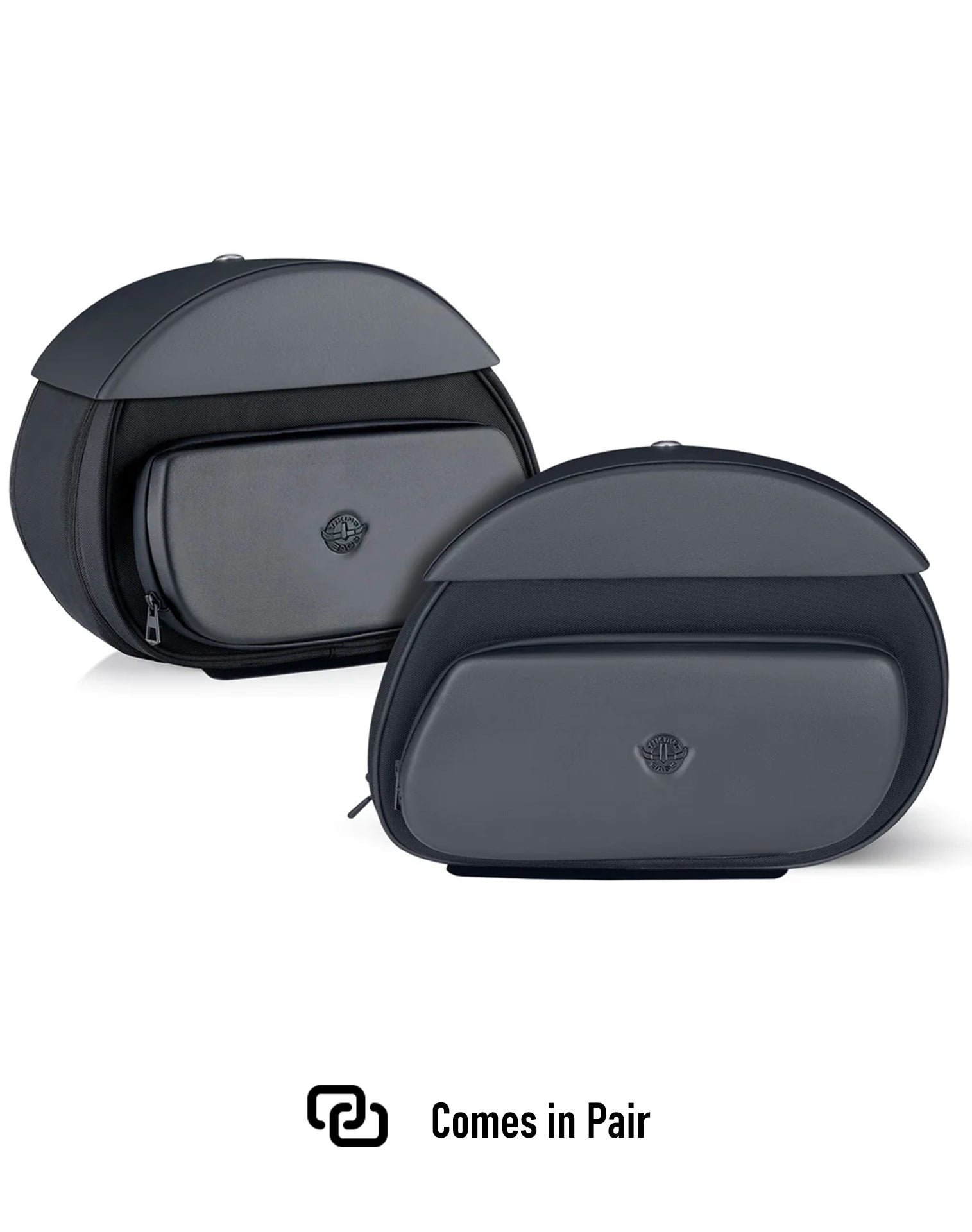 30L - Stealth Quick Mount Saddlebags for Harley Davidson Softail Sport Glide FLSB Comes in Pair