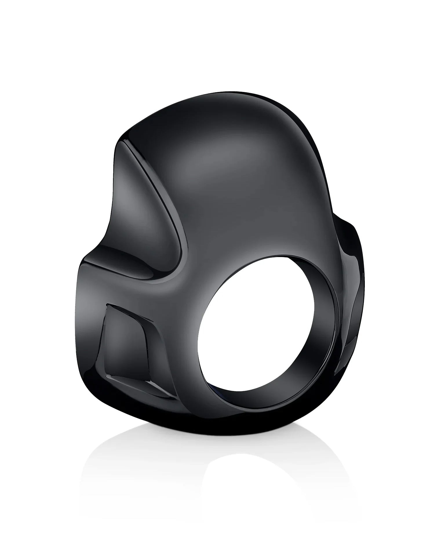 Viking Strider Sport Motorcycle Fairing For Harley Sportster Iron 1200 Gloss Black Main View