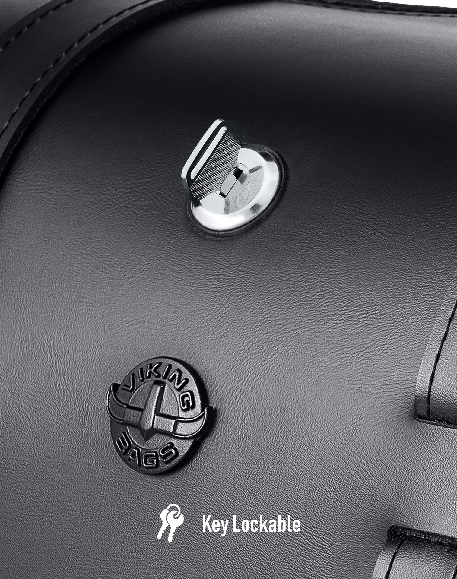 14L - Viper Medium Shock Cutout Harley Nightster RH975/S Leather Motorcycle Saddlebags Key Lockable