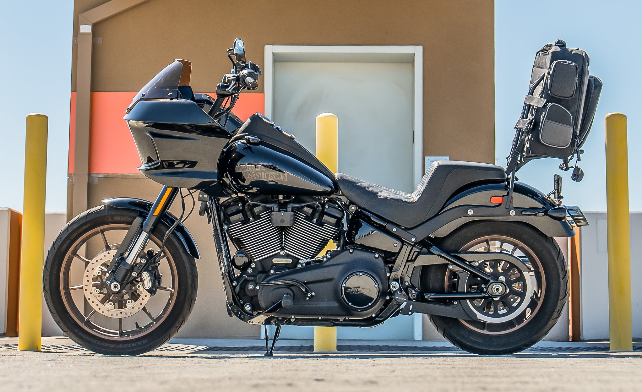 30L - Voyage Large Honda Motorcycle Sissy Bar Backpack Lifestyle @expand