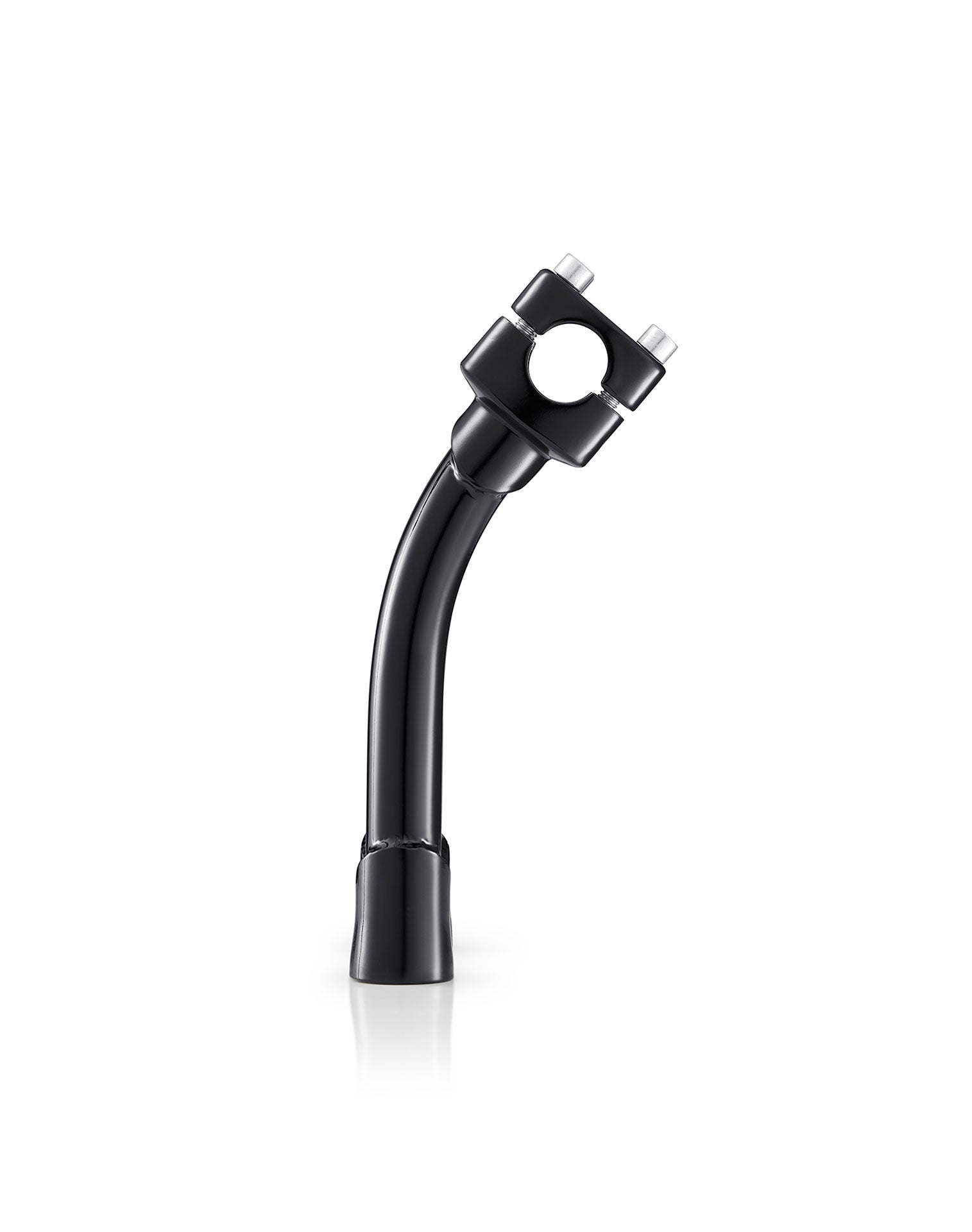 Warlock 8" Pullback Handlebar Risers for Harley Sportster Iron 1200 XL1200NS Gloss Black