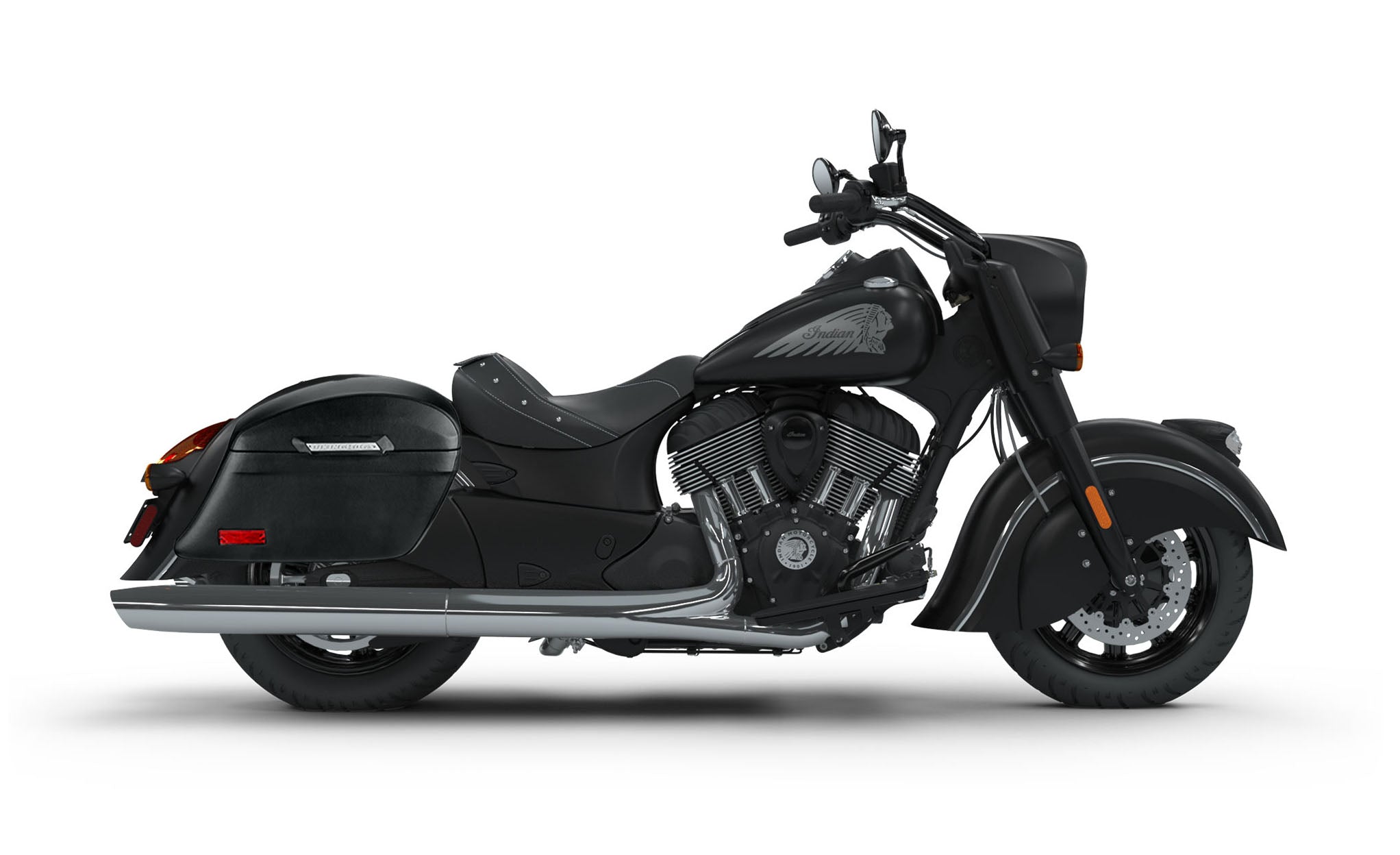 44L - Lamellar Stallion Extra Large Indian Chief Darkhorse Leather Covered Motorcycle Hard Saddlebags Bag on Bike @expand