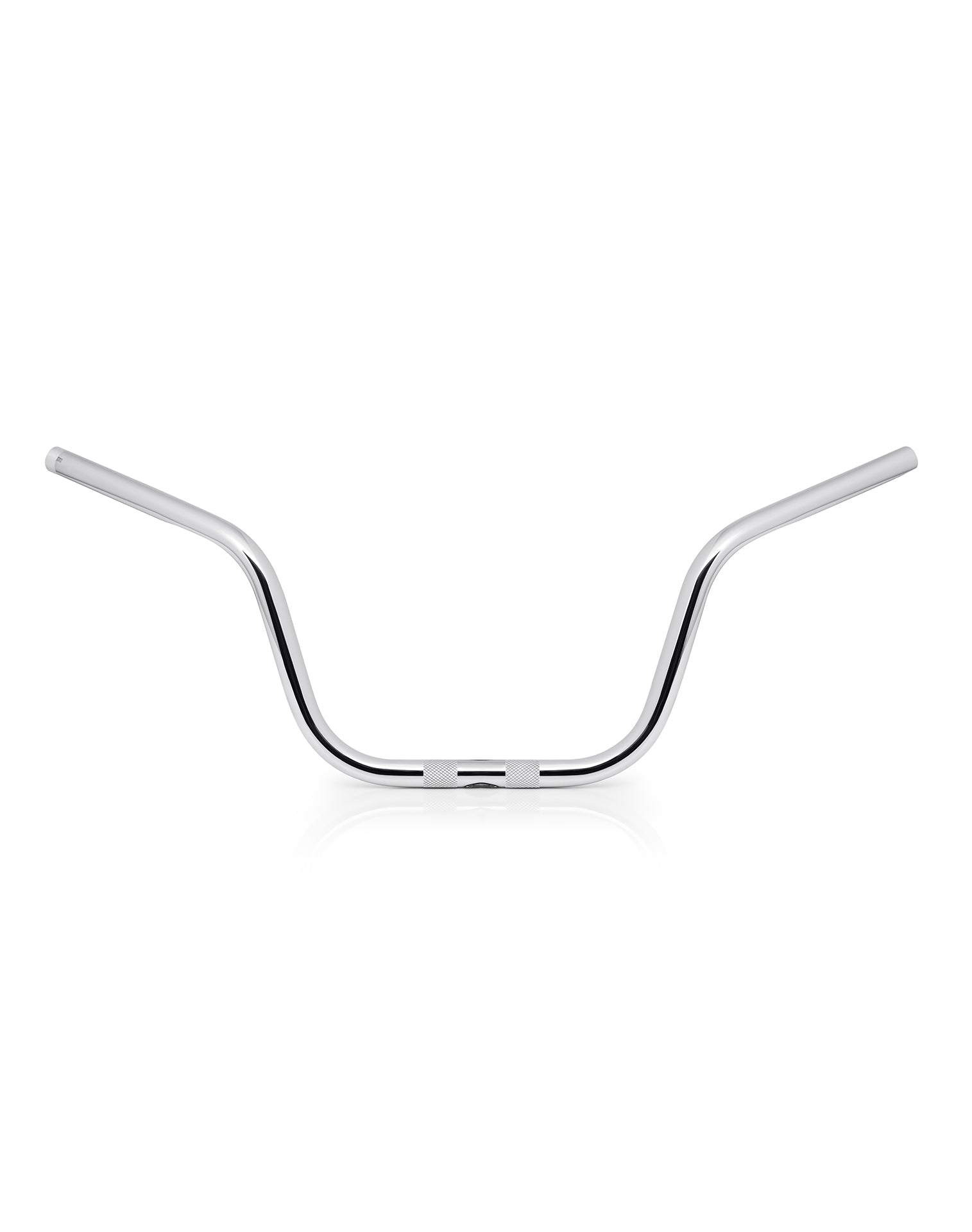 Viking Iron Born Voyage 12" Handlebar for Harley Electra Glide Highway King FLHFB Chrome Front View