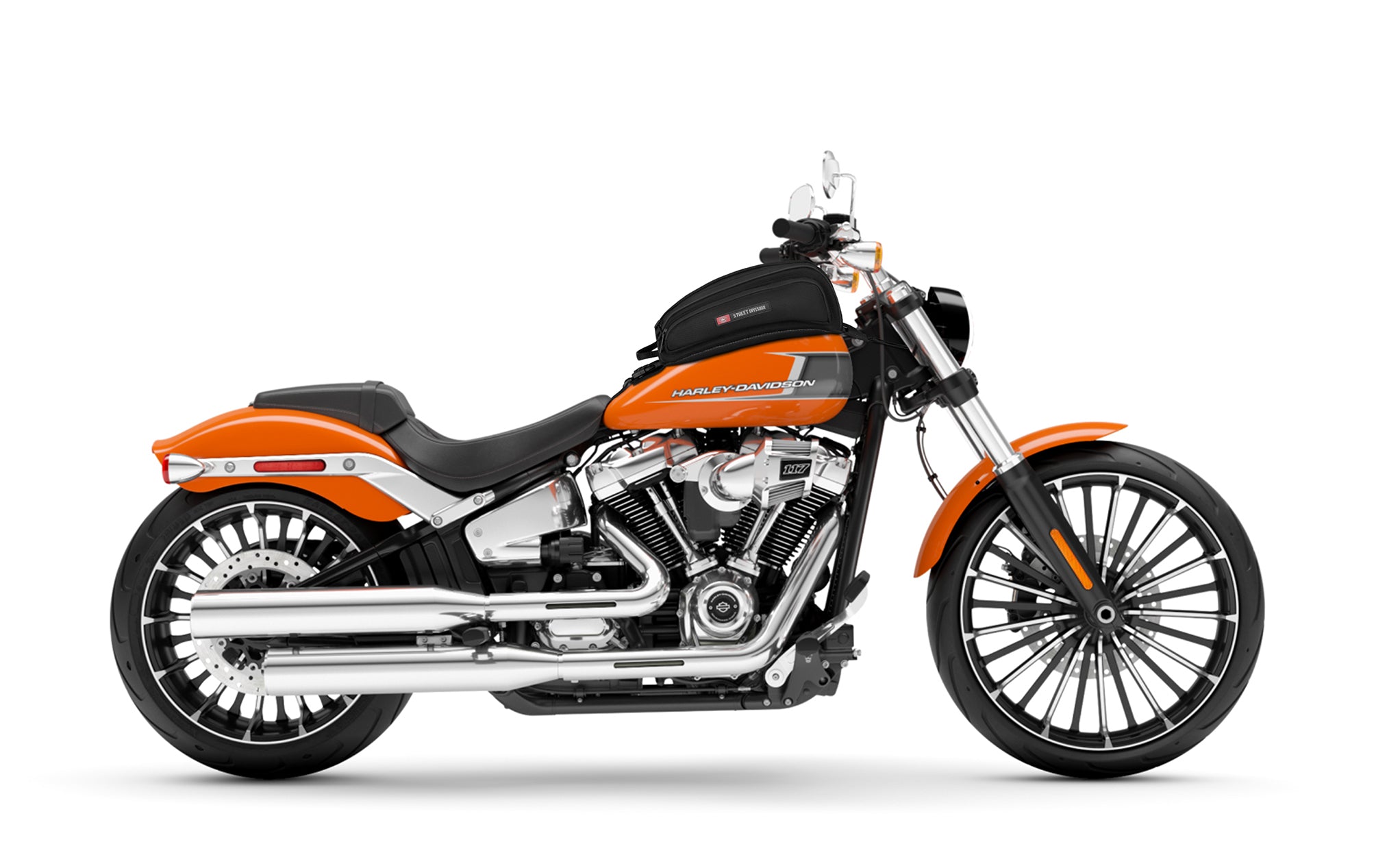 Viking Voyage Tank Bag for Harley Softail Breakout 114 FXBRS Bag On Bike @expand