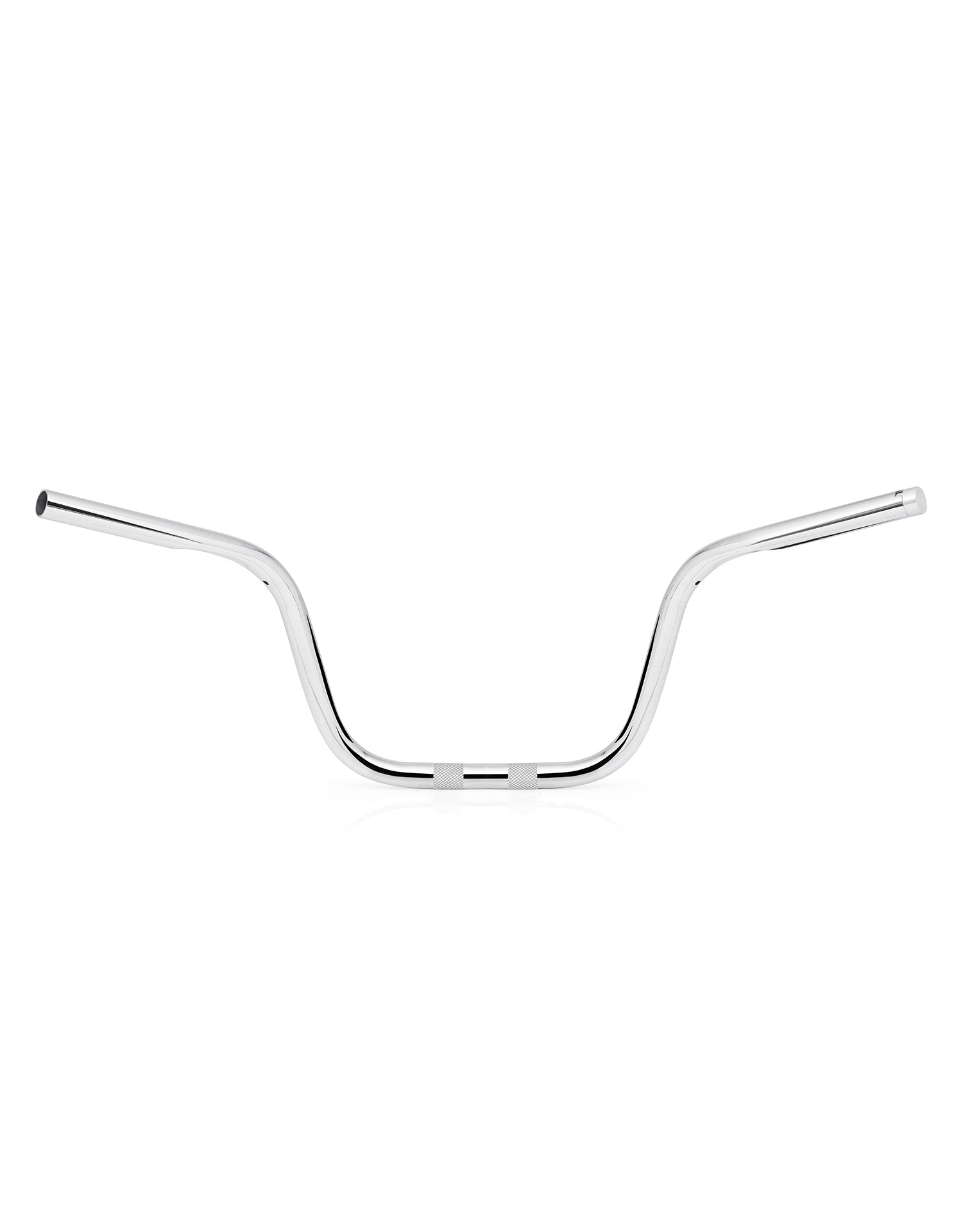 Viking Iron Born Voyage 12" Handlebar for Harley Road King FLHR/C/FLTRU Chrome Back Side View