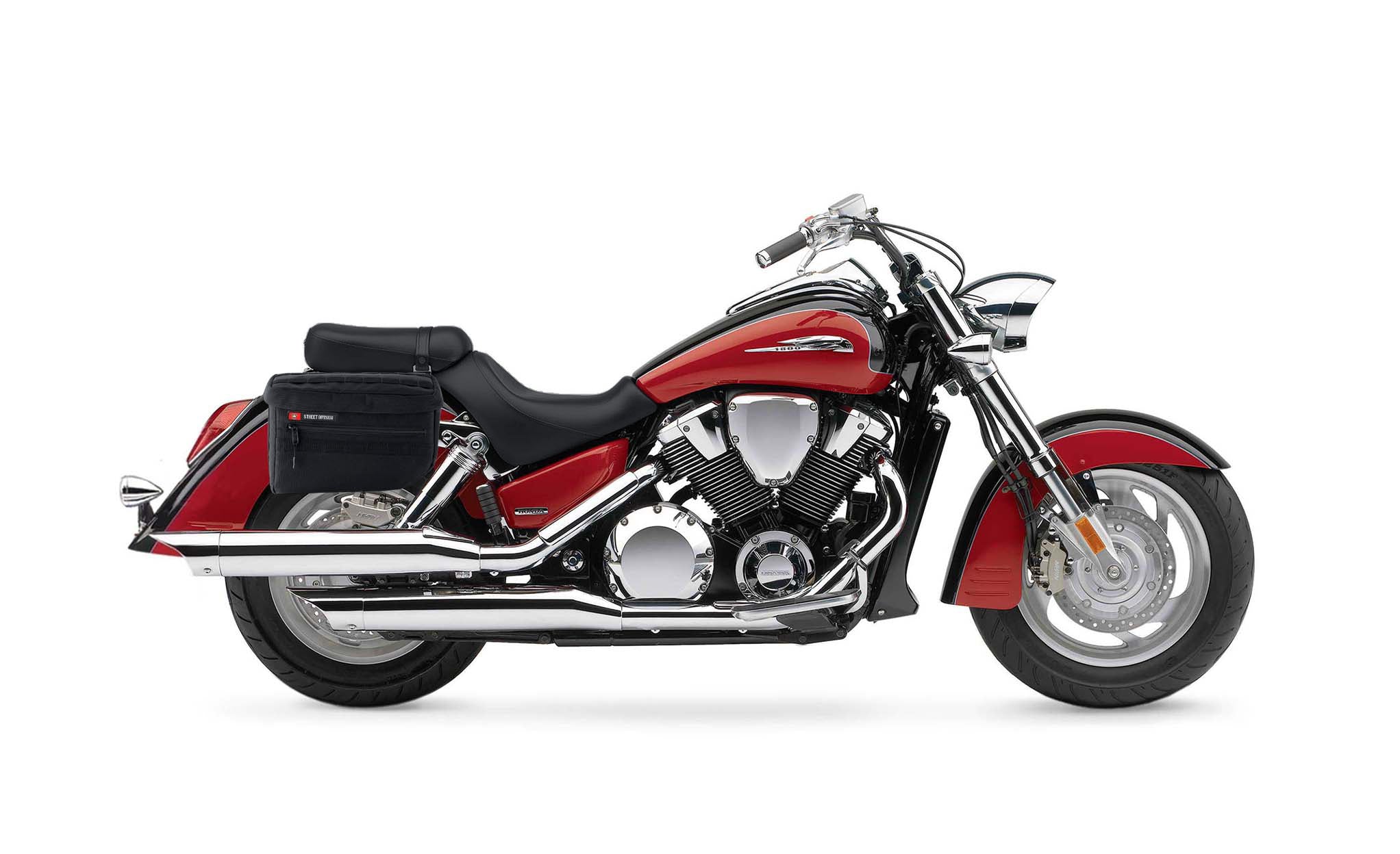 18L - Patriot Large Honda VTX 1800 R Retro Motorcycle Throw Over Saddlebags Bag on Bike @expand