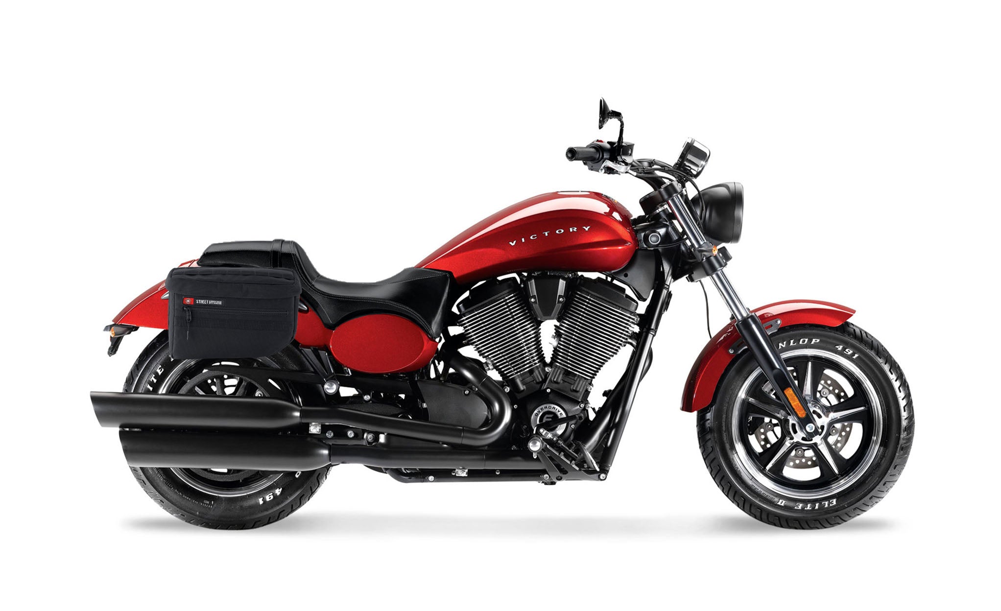 18L - Patriot Large Victory Judge Motorcycle Throw Over Saddlebags Bag on Bike @expand