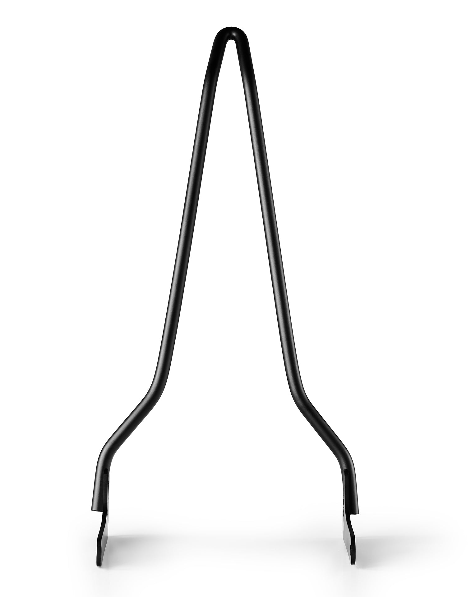 Iron Born Blade 25" Sissy Bar for Harley Softail Low Rider S FXLRS Matte Black Back Side View