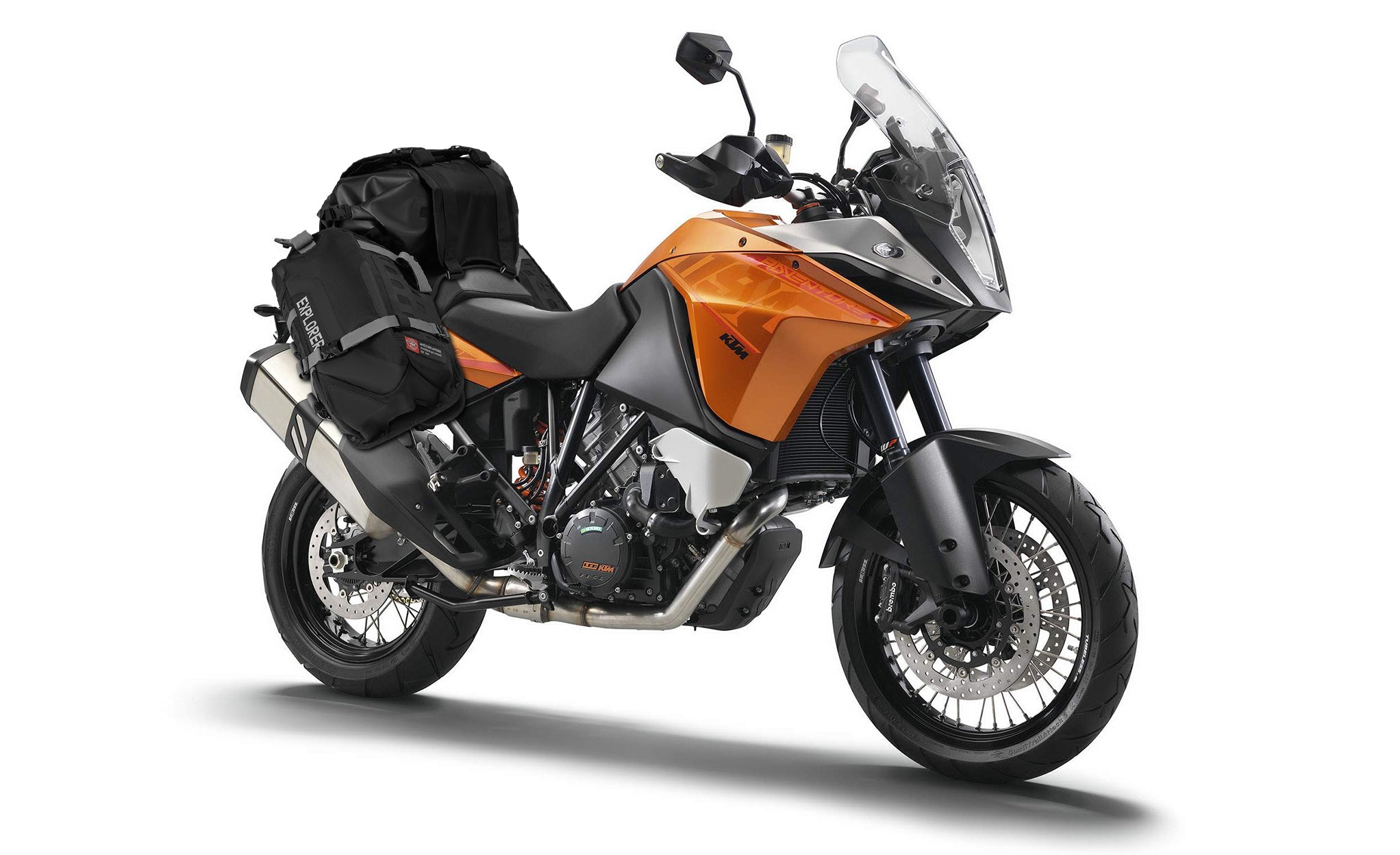 80L - Odyssey KTM ADV Touring Luggage System on Bike @expand