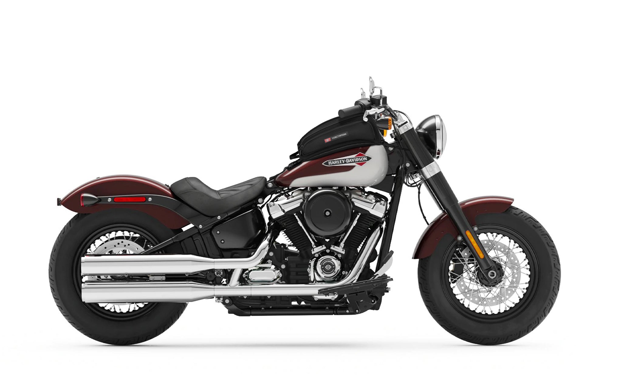 9L - Voyage Tank Bag for Harley Softail Slim FLSL Bag On Bike @expand