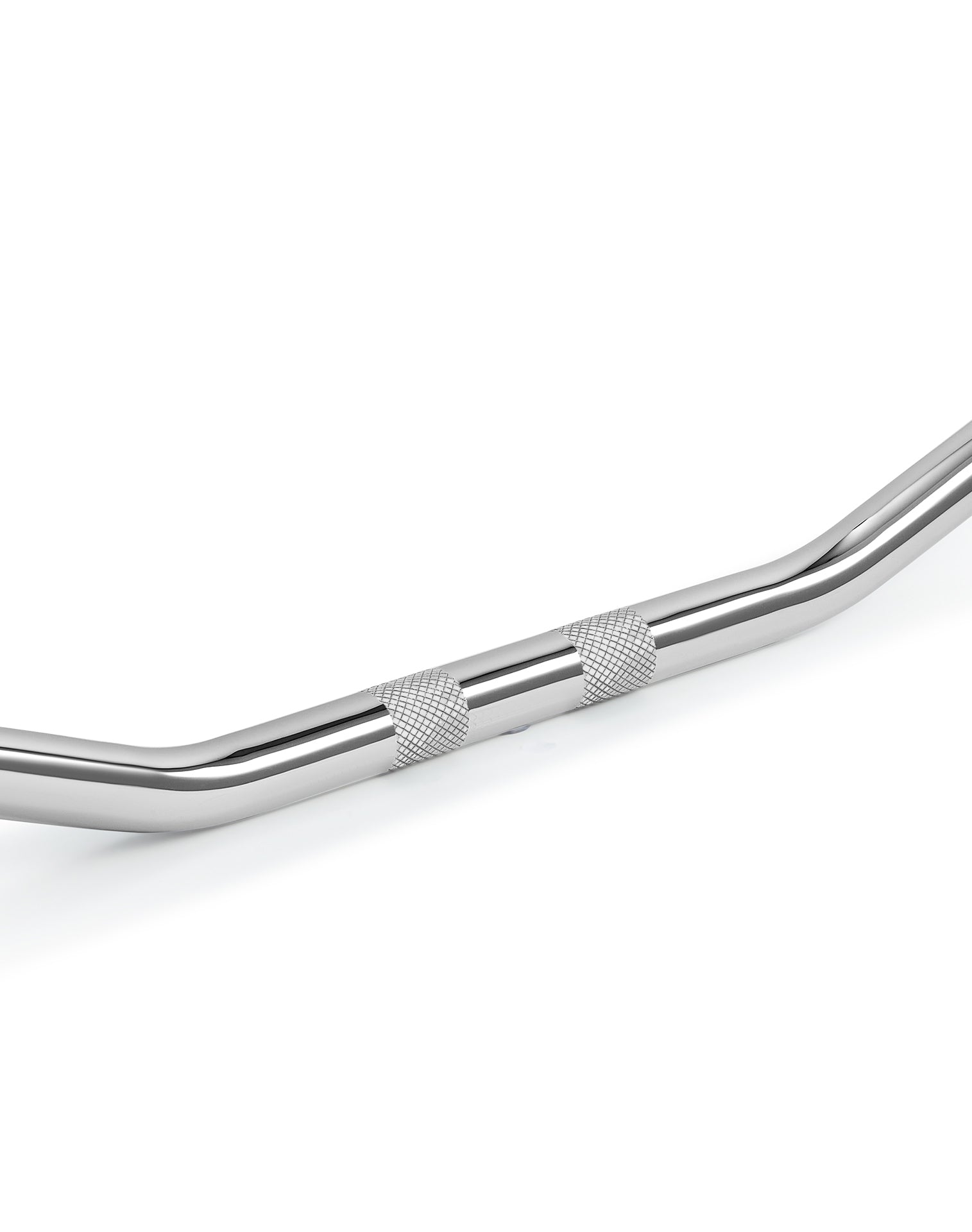 Viking Iron Born Drag Handlebar For Harley Dyna Wide Glide FXDWG Chrome Closeup