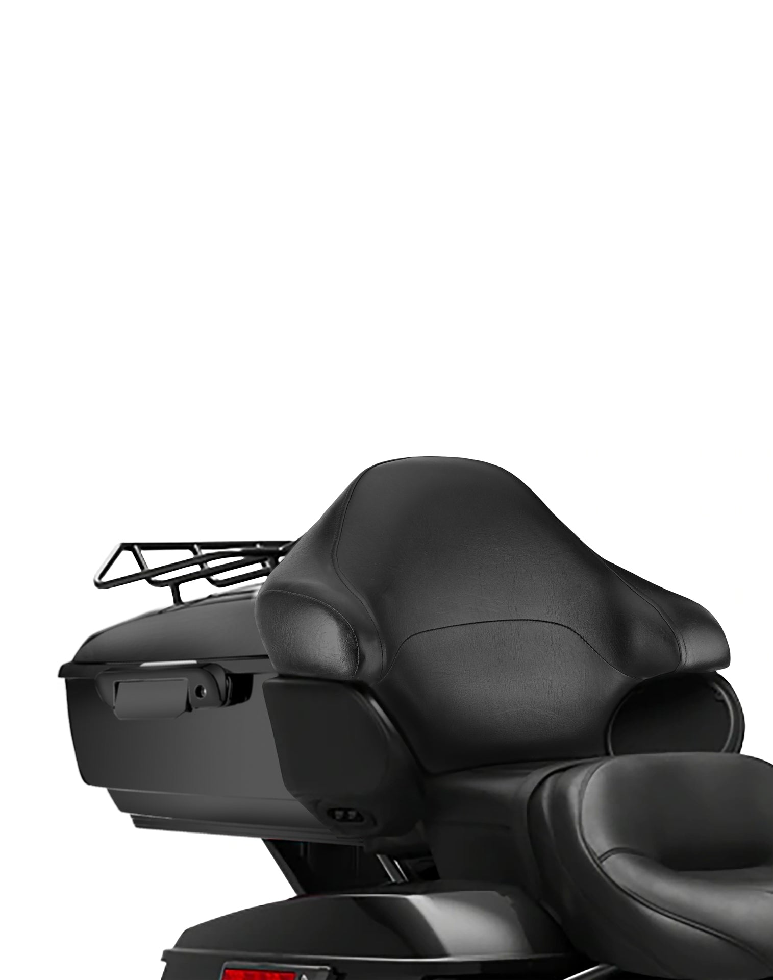 Viking Premium Tour Pack Backrest Pad For Harley Touring Backrest with Tourpack